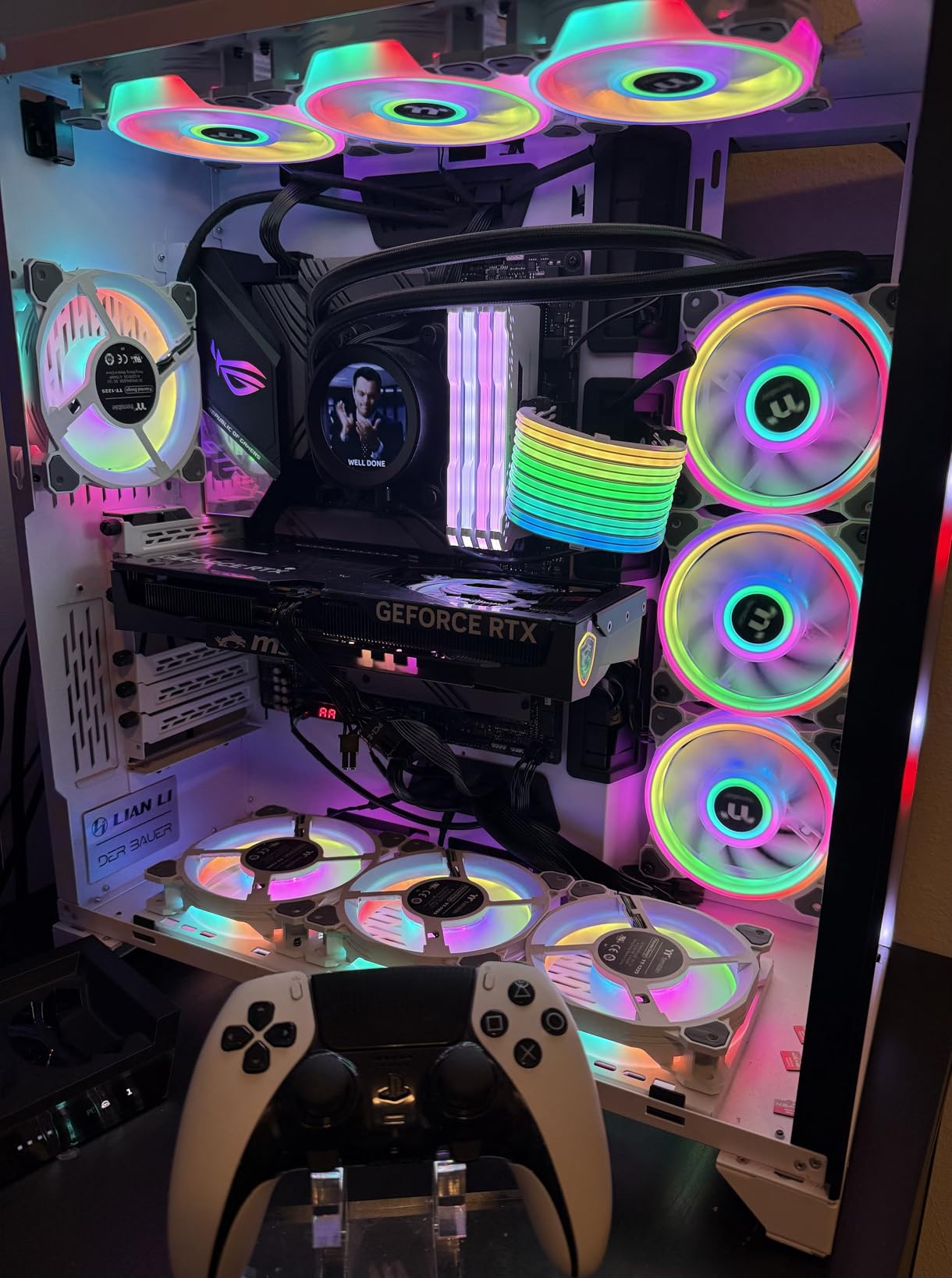 Gaming RTX 5060 8G Gaming Trio OC Graphics Card (8GB GDDR7,128-bit, Extreme Performance: 2640 MHz, DisplayPort x3 2.1a, HDMI 2.1b, NVIDIA Blackwell Architecture) Customer Review Gaming RTX 5060 8G Gaming Trio OC Graphics Card (8GB GDDR7,128-bit, Extreme Performance: 2640 MHz, DisplayPort x3 2.1a, HDMI 2.1b, NVIDIA Blackwell Architecture) - Customer Photo 2