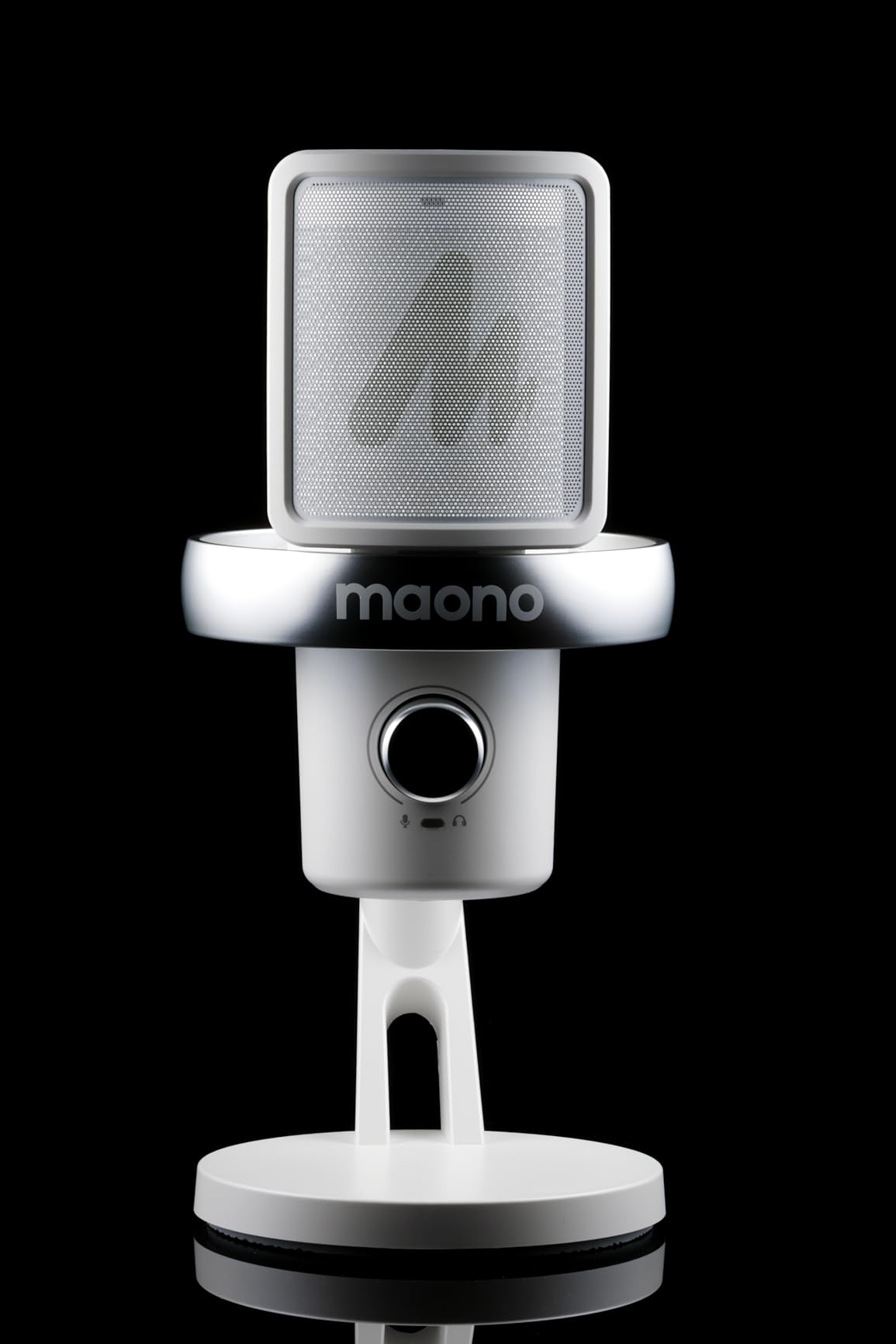 MAONO Wireless Microphone for PC,Gaming Streaming USB Mic with Software AI Voice Change,3-Level Noise Cancellation,Custom EQ,Gain Control for Computer Podcast Recording (DM40 AI Mic, DM40-White) Customer Review MAONO Wireless Microphone for PC,Gaming Streaming USB Mic with Software AI Voice Change,3-Level Noise Cancellation,Custom EQ,Gain Control for Computer Podcast Recording (DM40 AI Mic, DM40-White) - Customer Photo 1