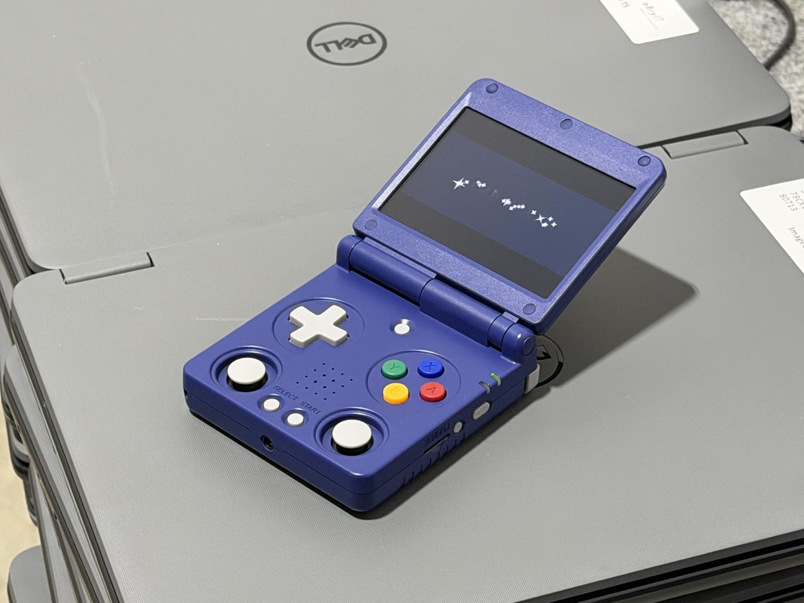 RG34XXSP Retro Handheld Game Console RG34XX SP Retro Gaming Console with 64G Preloaded 5000+ Games,3300 mAh Battey, Portable Pocket Arcade Support 30+ Simulators 5G WiFi Bluetooth HD Indigo Customer Review RG34XXSP Retro Handheld Game Console RG34XX SP Retro Gaming Console with 64G Preloaded 5000+ Games,3300 mAh Battey, Portable Pocket Arcade Support 30+ Simulators 5G WiFi Bluetooth HD Indigo - Customer Photo 1