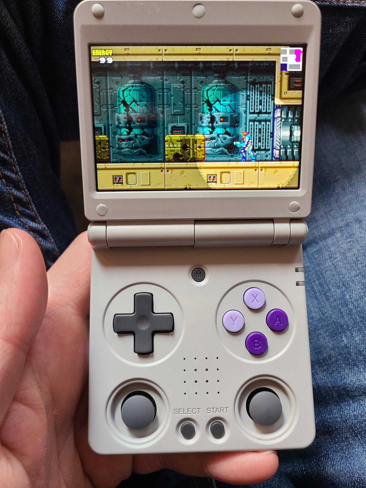 RG34XXSP Retro Handheld Game Console RG34XX SP Retro Gaming Console with 64G Preloaded 5000+ Games,3300 mAh Battey, Portable Pocket Arcade Support 30+ Simulators 5G WiFi Bluetooth HD Indigo Customer Review RG34XXSP Retro Handheld Game Console RG34XX SP Retro Gaming Console with 64G Preloaded 5000+ Games,3300 mAh Battey, Portable Pocket Arcade Support 30+ Simulators 5G WiFi Bluetooth HD Indigo - Customer Photo 4