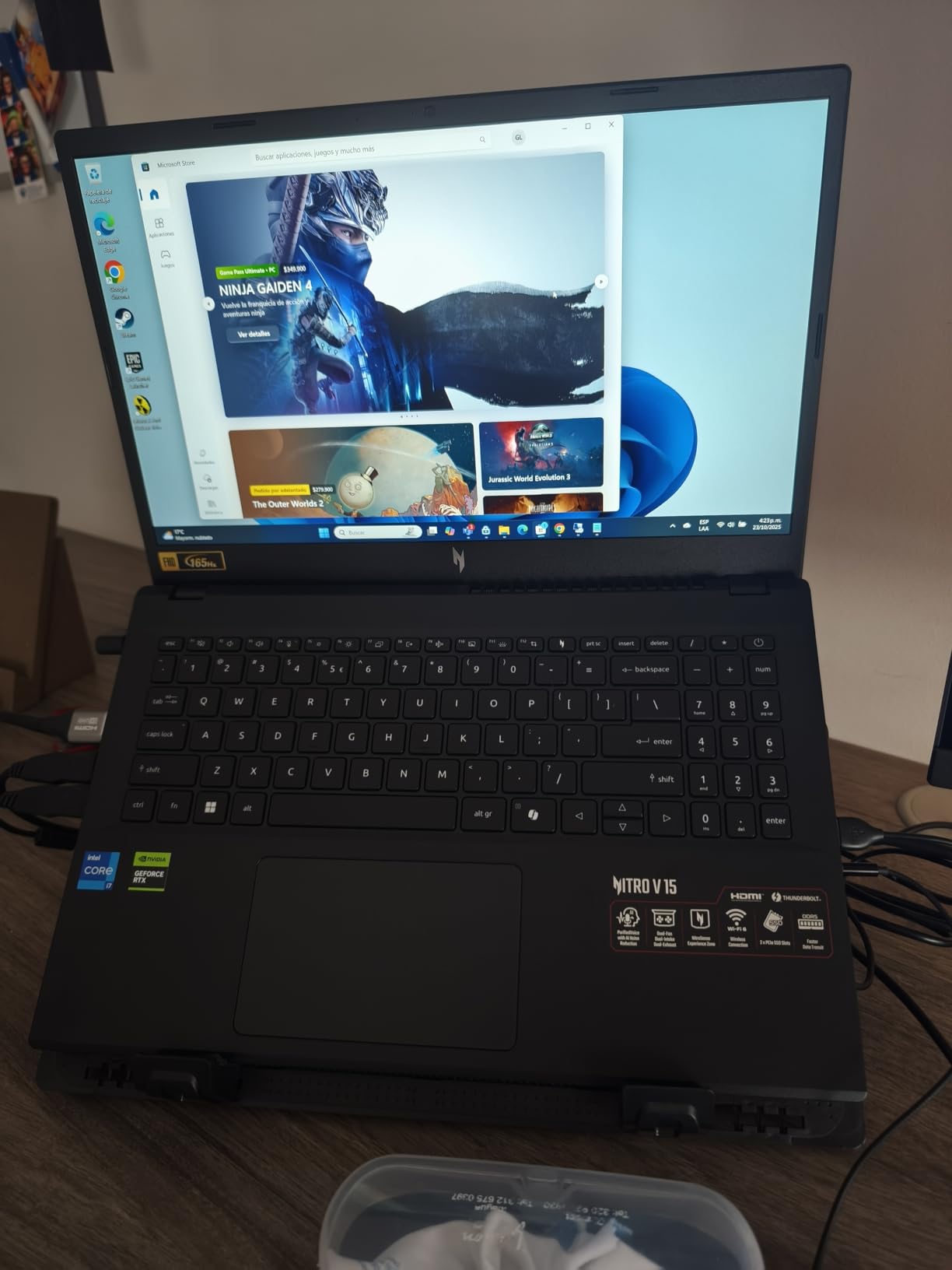 Acer Nitro V Gaming Laptop | Intel Core i7-13620H Processor | NVIDIA GeForce RTX 4050 Laptop GPU | 15.6 Acer Nitro V Gaming Laptop | Intel Core i7-13620H Processor | NVIDIA GeForce RTX 4050 Laptop GPU | 15.6