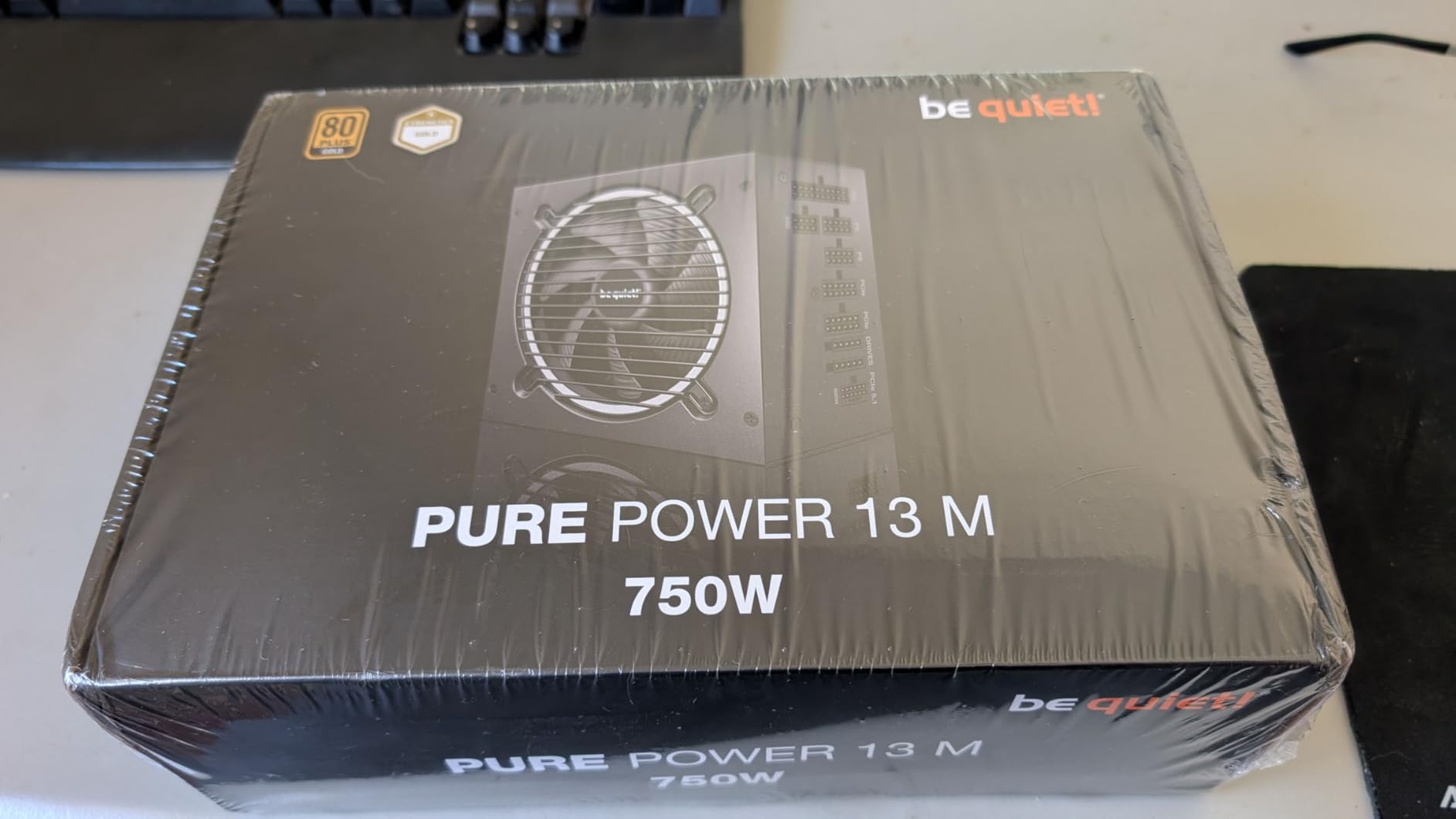 be quiet! Pure Power 13 M 1000W Power Supply, 80 Plus® Gold Certification, ATX 3.1 PSU, Support for PCIe 5.1 GPUs, semi-Passive 120mm be quiet! Fan, LLC Technology, Single Rail, for Overclocked GPUs Customer Review be quiet! Pure Power 13 M 1000W Power Supply, 80 Plus® Gold Certification, ATX 3.1 PSU, Support for PCIe 5.1 GPUs, semi-Passive 120mm be quiet! Fan, LLC Technology, Single Rail, for Overclocked GPUs - Customer Photo 1
