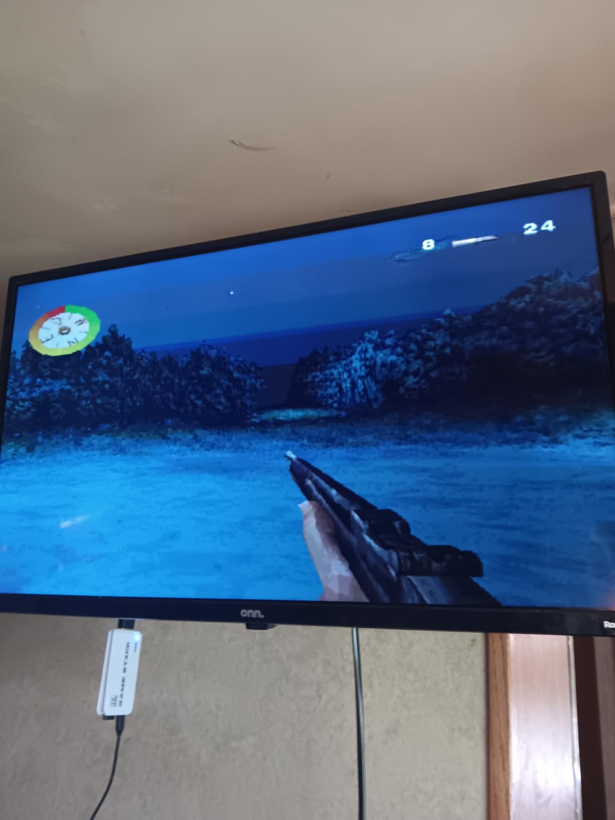 Wireless Retro Game Console Built-in 20000+ Games and 23 Emulators, 2026 New Plug & Play Retro Gaming Console with 4K Output & Dual 2.4G Controllers, Games Nostalgic Stick for Christmas Gift (64GB) - Customer Photo 4
