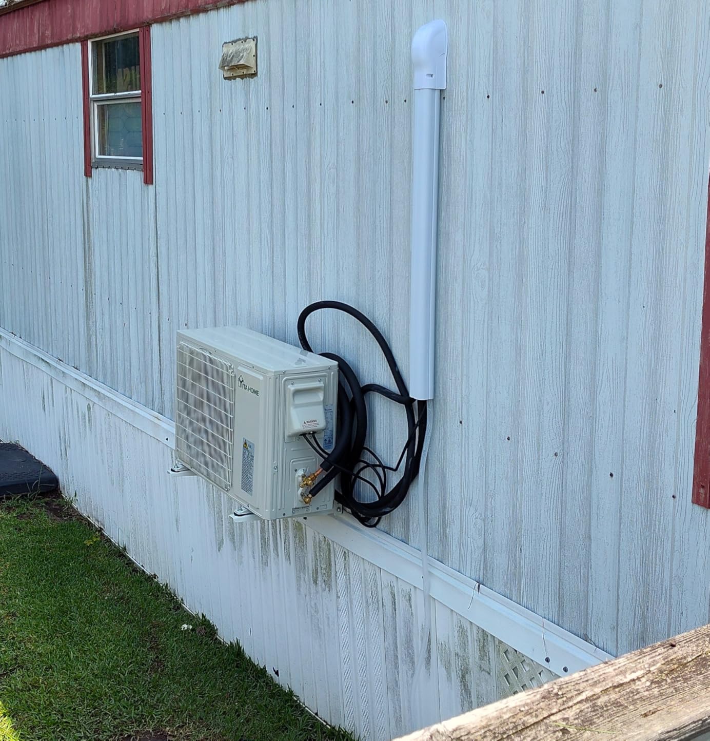 YITAHOME 12000 BTU Mini Split Air Conditioner Heat Pump System, 20 SEER2 115V Ductless Inverter System with Wi-Fi & Alexa Compatibility, Covers Up to 750 Sq. Ft, Complete Installation Kit Included - Customer Photo 2