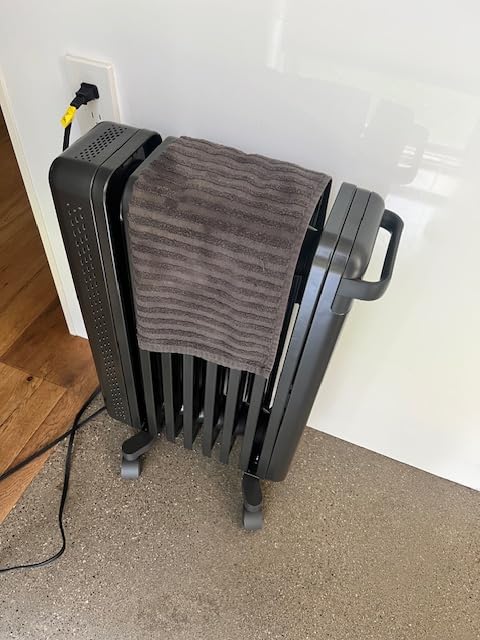 Dreo Oil Filled Radiator Heater for Indoor Use, 8 Safety Protection, 1500W Electric Heaters for Large Room, 8 Fins, with Remote, 4 Modes, Digital Thermostat, 24H Timer, Quiet - Customer Photo 1