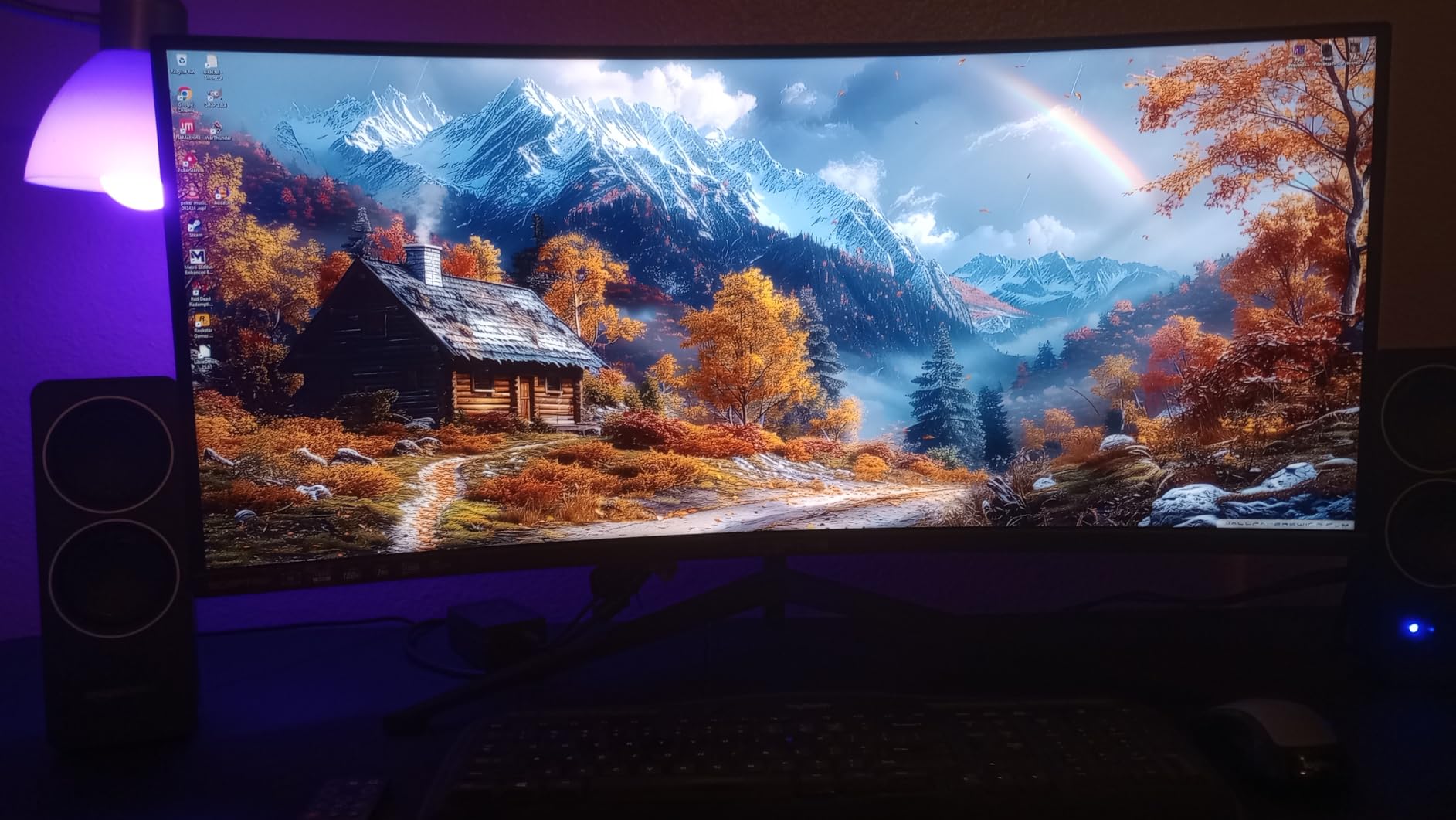 Sceptre New 34-Inch Curved Ultrawide WQHD Monitor 3440 x 1440 R1500 up to 180+Hz/165Hz DisplayPort x2 100% sRGB 1ms Picture by Picture, Build-in Speakers Machine Black 2026 (C345B-QUT168 Series) - Customer Photo 1