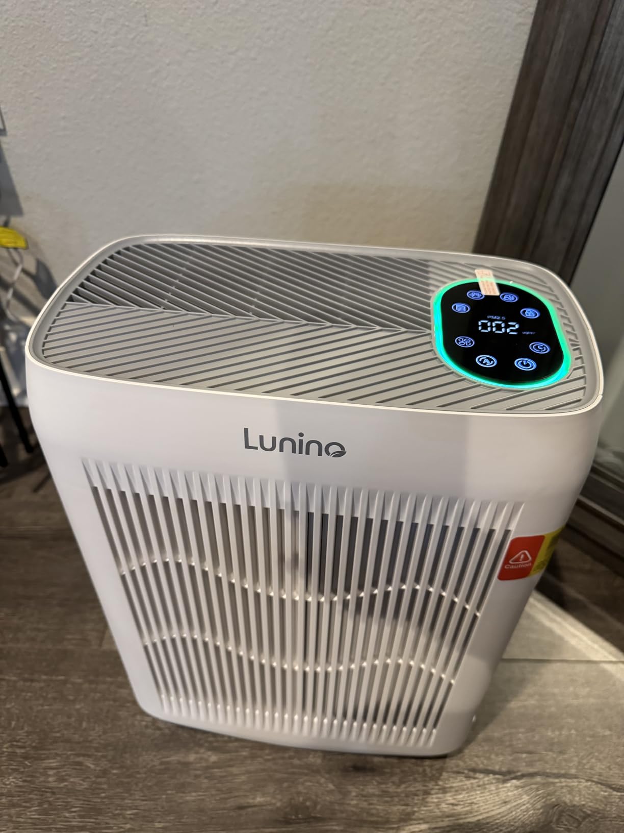 Air Purifiers for Home Large Room up to 3000 Ft², LUNINO Air Purifier with Auto & Pet Mode, 4 Fan Speeds, Aromatherapy, H13 HEPA Washable Filter for Allergies, Pet Hair, Smoke, Odors, Pollen, Dust Customer Review Air Purifiers for Home Large Room up to 3000 Ft², LUNINO Air Purifier with Auto & Pet Mode, 4 Fan Speeds, Aromatherapy, H13 HEPA Washable Filter for Allergies, Pet Hair, Smoke, Odors, Pollen, Dust - Customer Photo 1