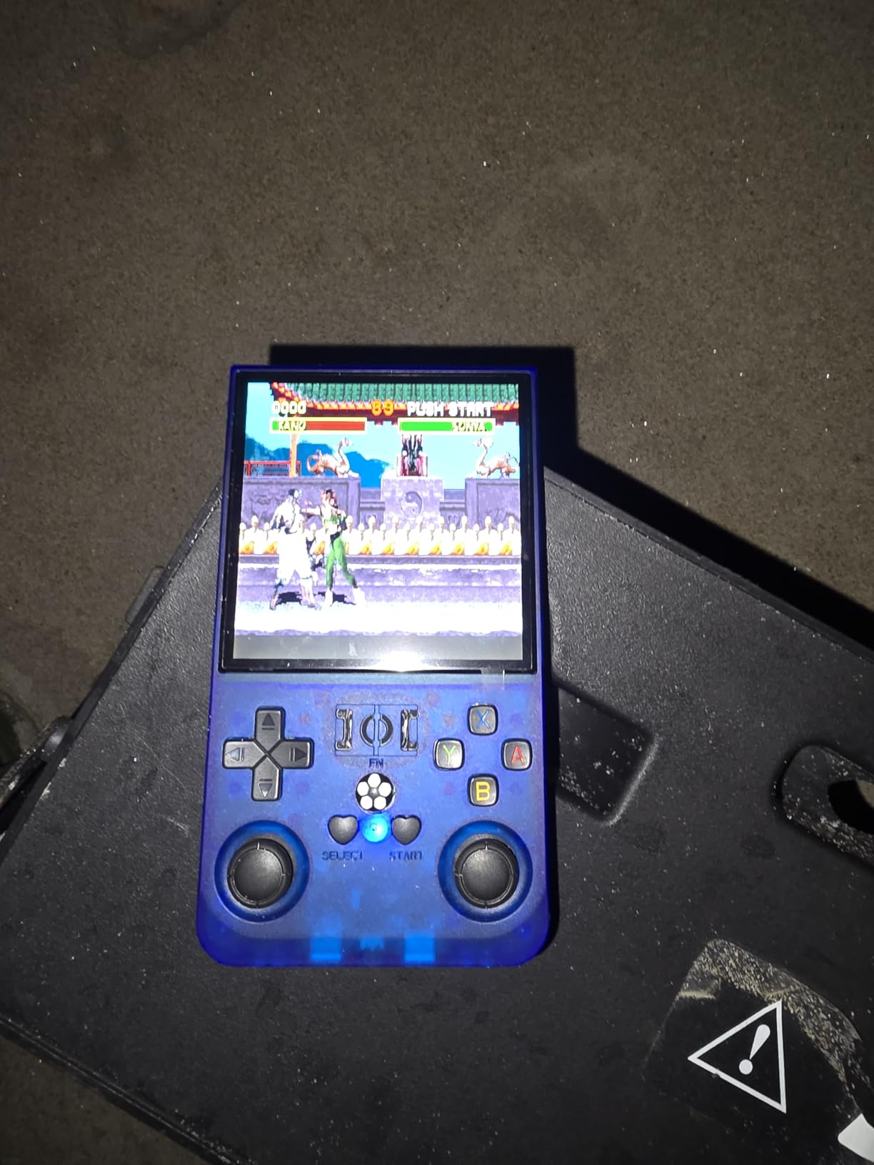 R36MAX Retro Handheld Game Console - 64GB Preloaded Classic Video Games, Support 30+ Simulators, Linux-Powered Portable Game Emulator Console with 4.0-in HD IPS Screen (Transparent Blue) Customer Review R36MAX Retro Handheld Game Console - 64GB Preloaded Classic Video Games, Support 30+ Simulators, Linux-Powered Portable Game Emulator Console with 4.0-in HD IPS Screen (Transparent Blue) - Customer Photo 1