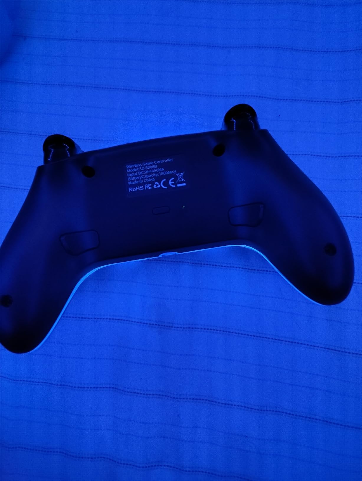 MYSTILUCK Wireless Controller For PS-5/Pro/PC/MAC/iOS/Android/Steam Deck, Gamepad with 7 Color RGB Lighting/Hall Effect Joystick/Dual Vibration/Turbo/Programmable/Headset Jack/Touchpad/1500 mAh Battery Customer Review MYSTILUCK Wireless Controller For PS-5/Pro/PC/MAC/iOS/Android/Steam Deck, Gamepad with 7 Color RGB Lighting/Hall Effect Joystick/Dual Vibration/Turbo/Programmable/Headset Jack/Touchpad/1500 mAh Battery - Customer Photo 1