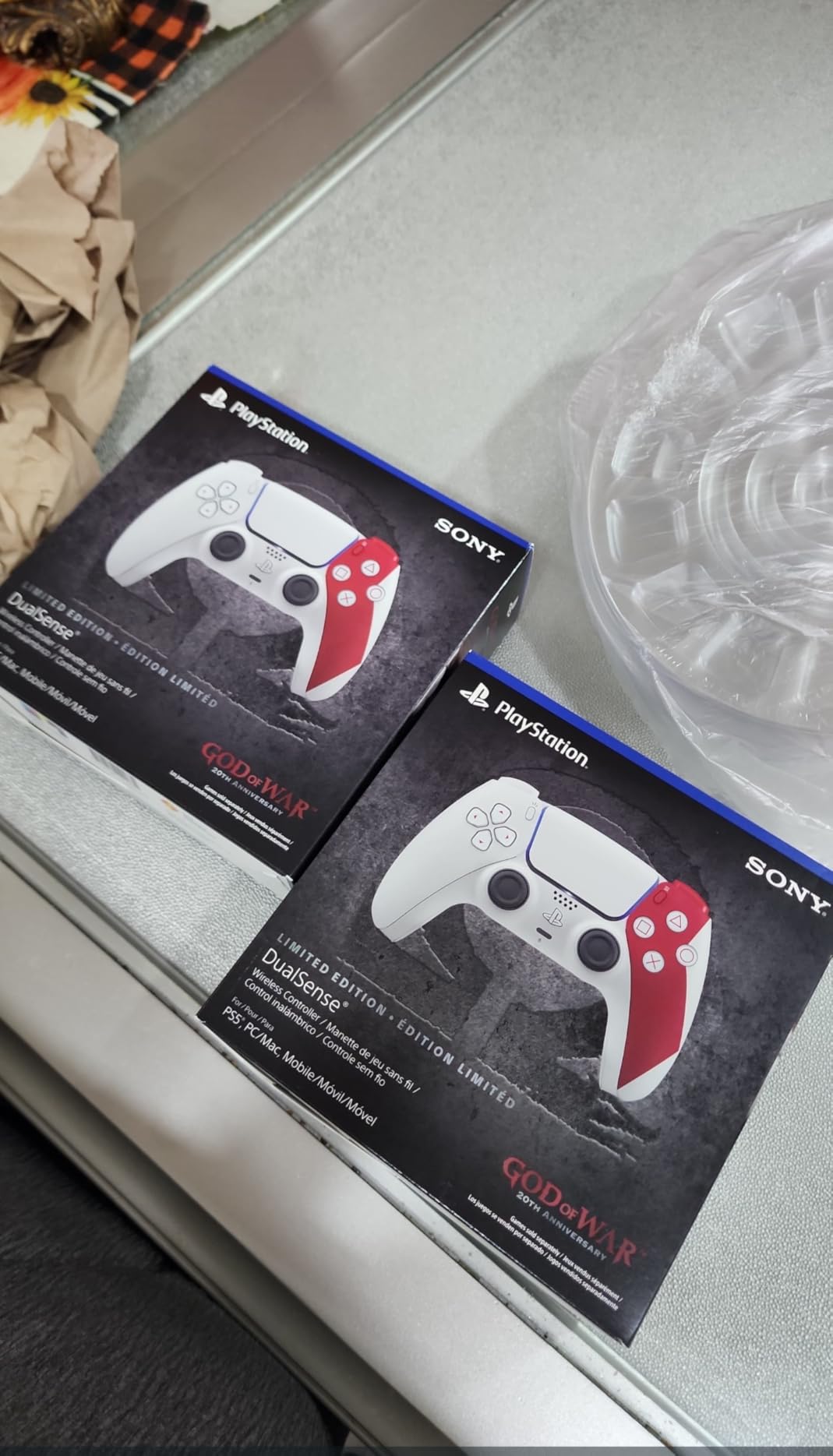 PlayStation DualSense® Wireless Controller – God of War™ 20th Anniversary Limited Edition Customer Review PlayStation DualSense® Wireless Controller – God of War™ 20th Anniversary Limited Edition - Customer Photo 2