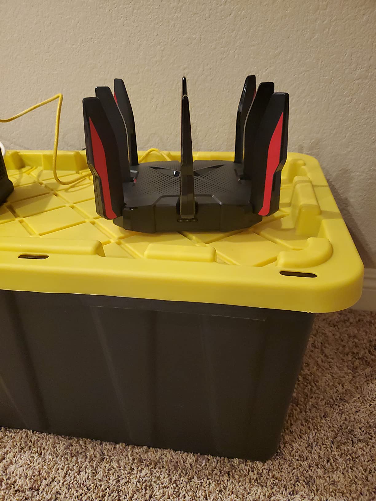 TP-Link Dual-Band BE6500 WiFi 7 Gaming Router Archer GE400 | 6-Stream 6.5 Gbps | 2 x 2.5G + 3 x 1G | Game Acceleration, Dedicated Gaming Port & Panel, RGB Lighting | Easymesh, Homeshield | No 6 GHz Customer Review TP-Link Dual-Band BE6500 WiFi 7 Gaming Router Archer GE400 | 6-Stream 6.5 Gbps | 2 x 2.5G + 3 x 1G | Game Acceleration, Dedicated Gaming Port & Panel, RGB Lighting | Easymesh, Homeshield | No 6 GHz - Customer Photo 2