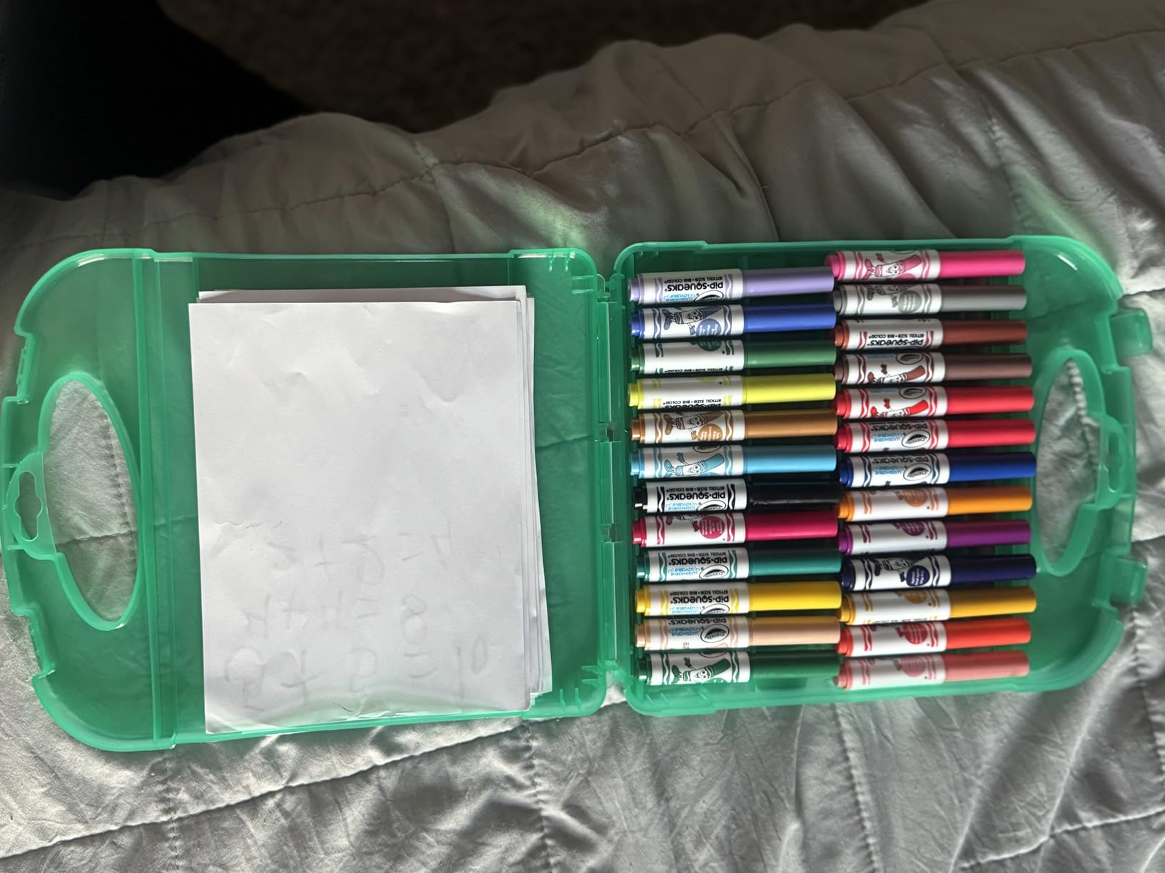 Crayola Pip-Squeaks Washable Marker Set (65ct), Holiday & Christmas Gifts for Kids, Coloring Set, Art Supplies for Kids, Drawing & Craft Kit, Travel Activity, 4+ Customer Review Crayola Pip-Squeaks Washable Marker Set (65ct), Holiday & Christmas Gifts for Kids, Coloring Set, Art Supplies for Kids, Drawing & Craft Kit, Travel Activity, 4+ - Customer Photo 1