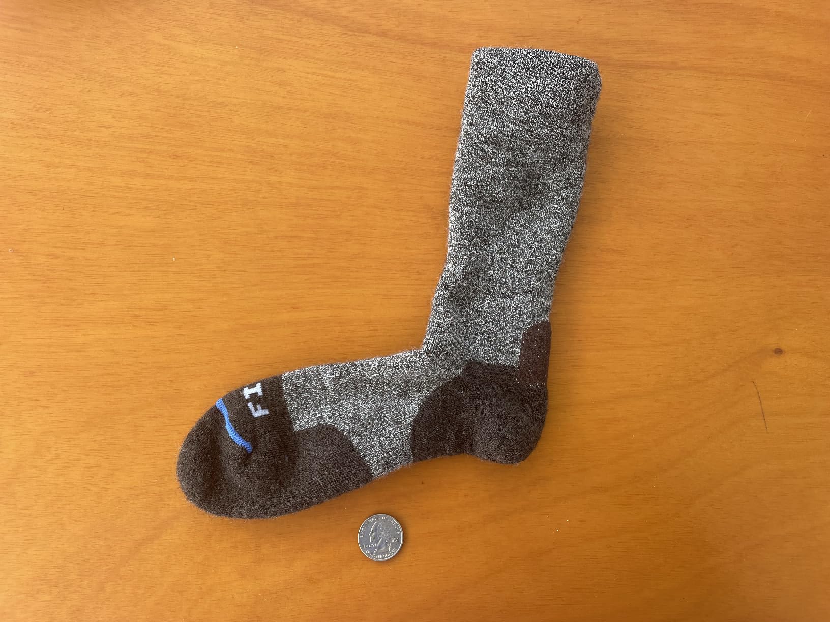 FITS Original Full Cushion Crew Socks, Merino Wool Hiking Socks for Rocky Trails, Camping and Travel Shoes Customer Review FITS Original Full Cushion Crew Socks, Merino Wool Hiking Socks for Rocky Trails, Camping and Travel Shoes - Customer Photo 2