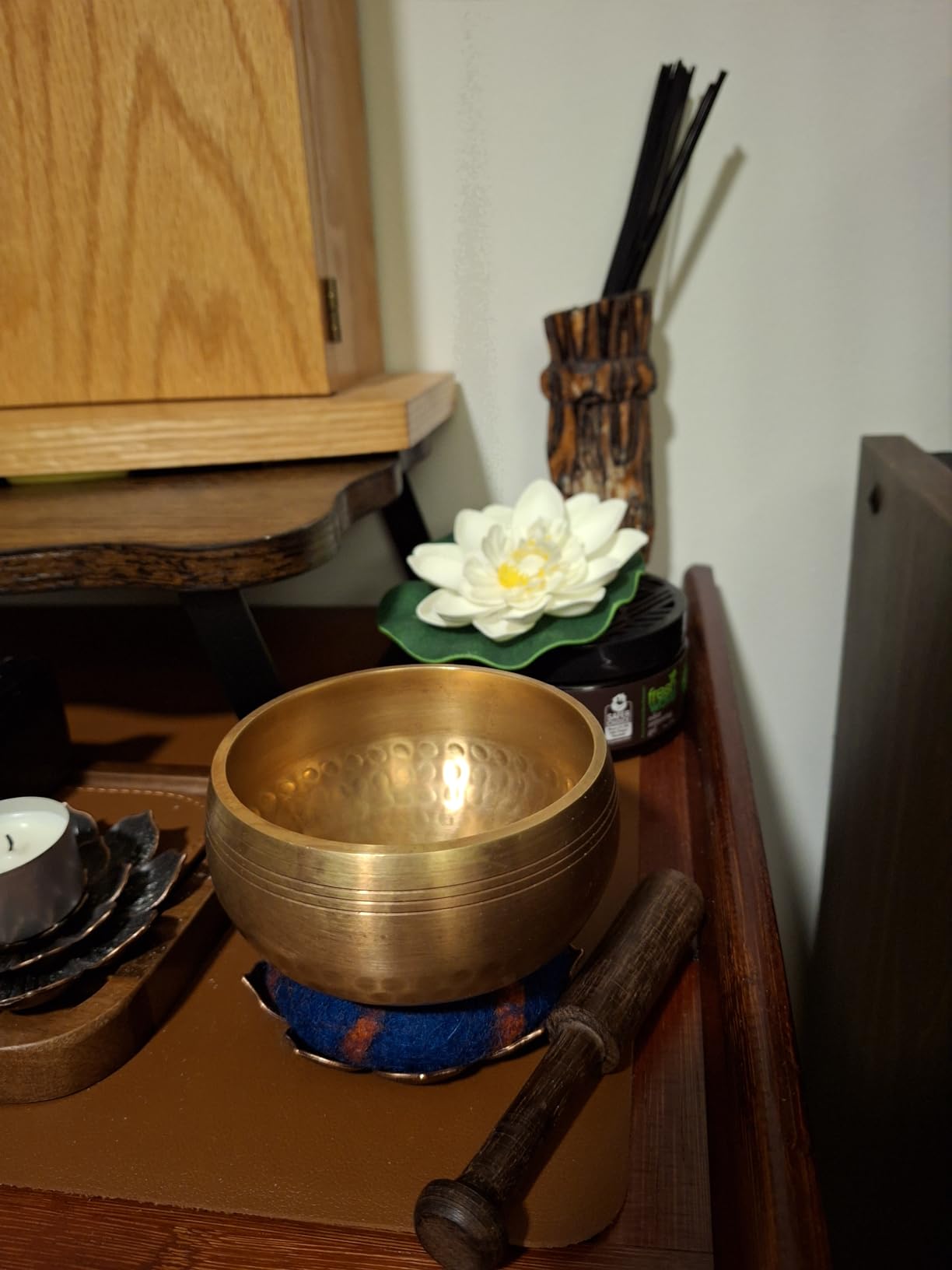 Handcrafted Tibetan Singing Bowl Set – 3.5 Handcrafted Tibetan Singing Bowl Set – 3.5
