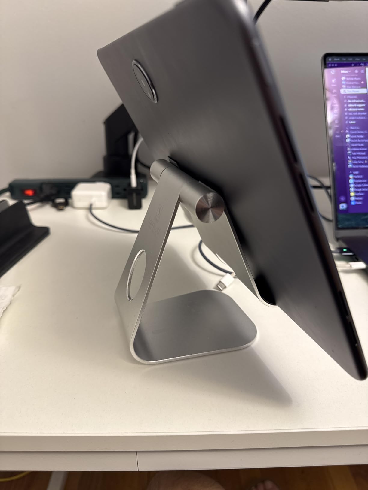 Lamicall Tablet Stand, Adjustable Tablet Holder - Desktop Stand Dock Holder Compatible with 4-13 Lamicall Tablet Stand, Adjustable Tablet Holder - Desktop Stand Dock Holder Compatible with 4-13