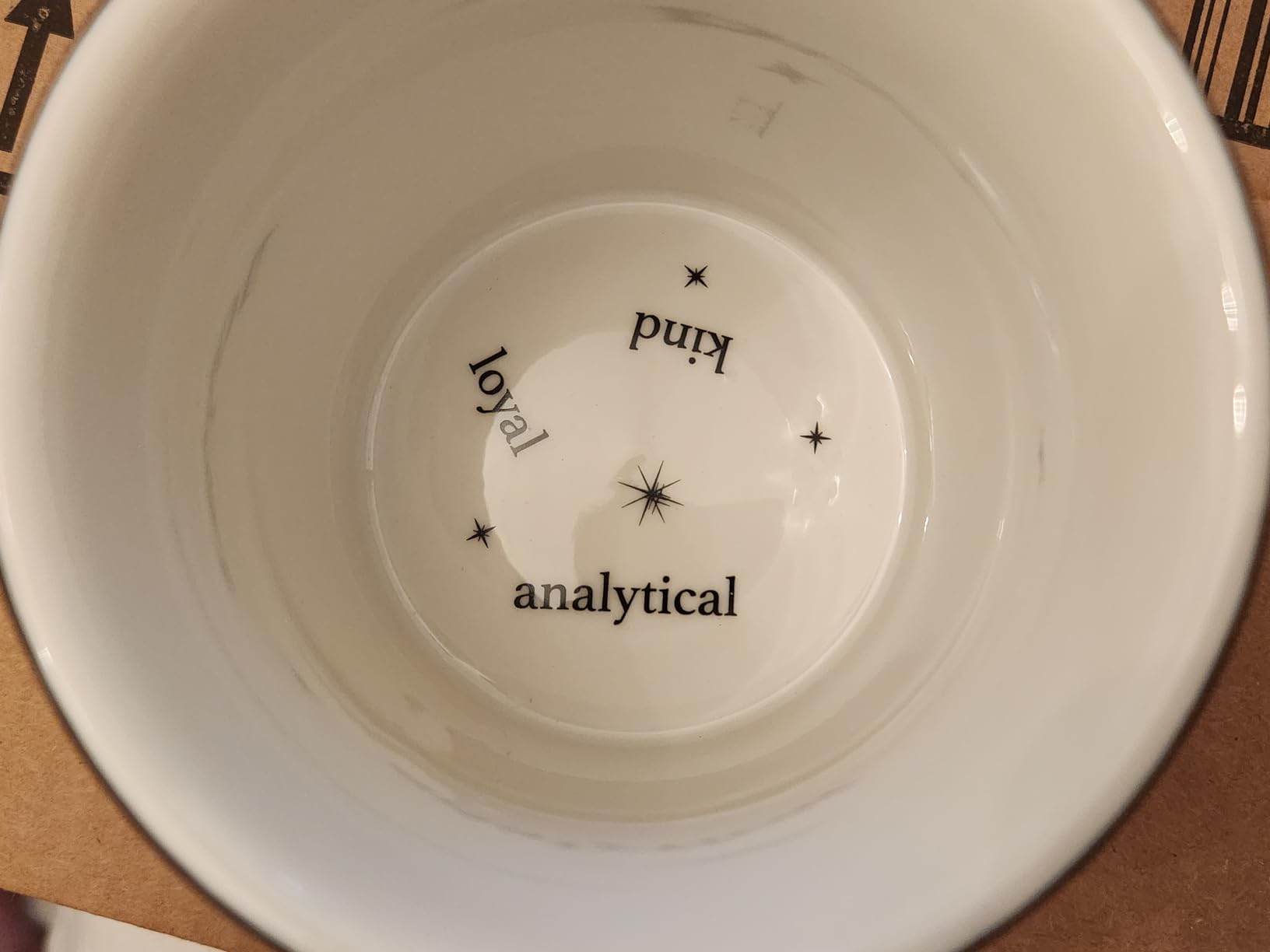 GEMINI Ceramic Mugs - 13.5 oz Coffee & Tea Mug, Astrology Horoscope Cups with Personality Traits Revealed Inside, May & June Birthday Constellation and Zodiac Sign Drinkware Customer Review GEMINI Ceramic Mugs - 13.5 oz Coffee & Tea Mug, Astrology Horoscope Cups with Personality Traits Revealed Inside, May & June Birthday Constellation and Zodiac Sign Drinkware - Customer Photo 1