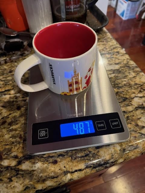 Nicewell Food Scale, 22lb Digital Kitchen Scale Weight Grams and oz for Cooking Baking, 1g/0.1oz Precise Graduation, Stainless Steel and Tempered Glass Customer Review Nicewell Food Scale, 22lb Digital Kitchen Scale Weight Grams and oz for Cooking Baking, 1g/0.1oz Precise Graduation, Stainless Steel and Tempered Glass - Customer Photo 1