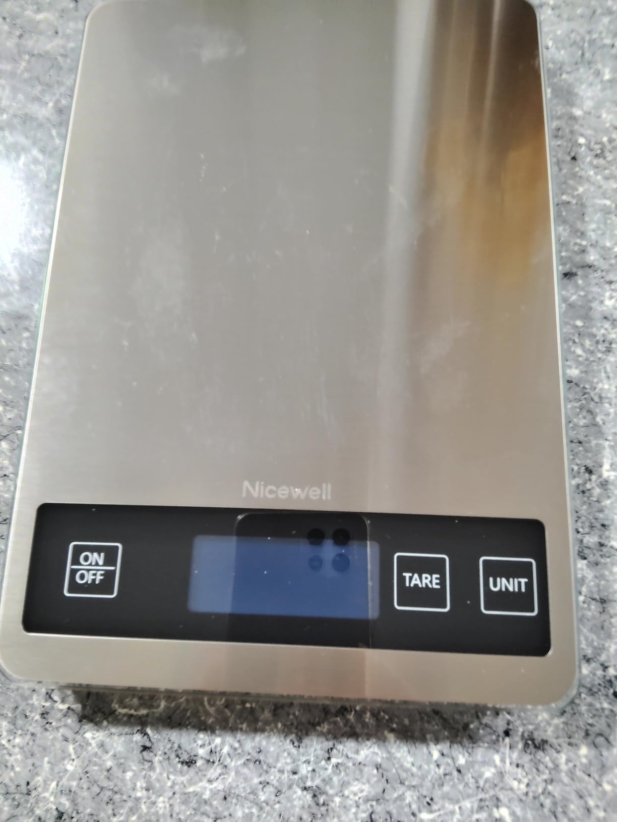 Nicewell Food Scale, 22lb Digital Kitchen Scale Weight Grams and oz for Cooking Baking, 1g/0.1oz Precise Graduation, Stainless Steel and Tempered Glass Customer Review Nicewell Food Scale, 22lb Digital Kitchen Scale Weight Grams and oz for Cooking Baking, 1g/0.1oz Precise Graduation, Stainless Steel and Tempered Glass - Customer Photo 2