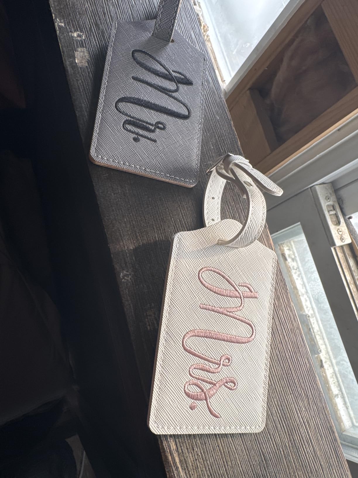 Mr and Mrs Tags, Wedding Gifts for Couples 2025, Luggage Tags for Suitcases, Bridal Shower Gifts for Vacation, Bride Travel Essentials for Women Customer Review Mr and Mrs Tags, Wedding Gifts for Couples 2025, Luggage Tags for Suitcases, Bridal Shower Gifts for Vacation, Bride Travel Essentials for Women - Customer Photo 1