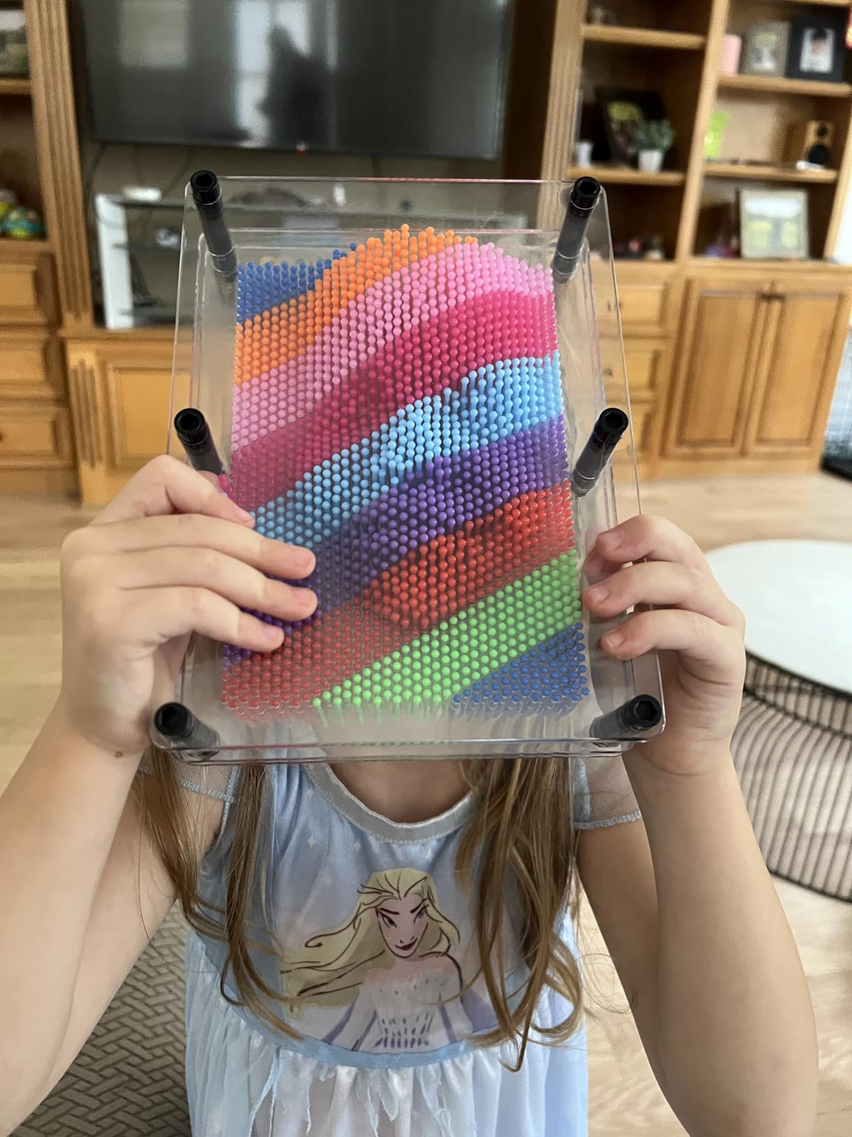 3D Pin Art Sensory Toys for Kids 5-7, Pin Art Board Impression Sensory Toys for Kids with Autism, Autism Gifts for Autistic Children Age 3, 4, 5, 6, 7, 8, 9, 10+ Years Old Boys Girls Customer Review 3D Pin Art Sensory Toys for Kids 5-7, Pin Art Board Impression Sensory Toys for Kids with Autism, Autism Gifts for Autistic Children Age 3, 4, 5, 6, 7, 8, 9, 10+ Years Old Boys Girls - Customer Photo 1