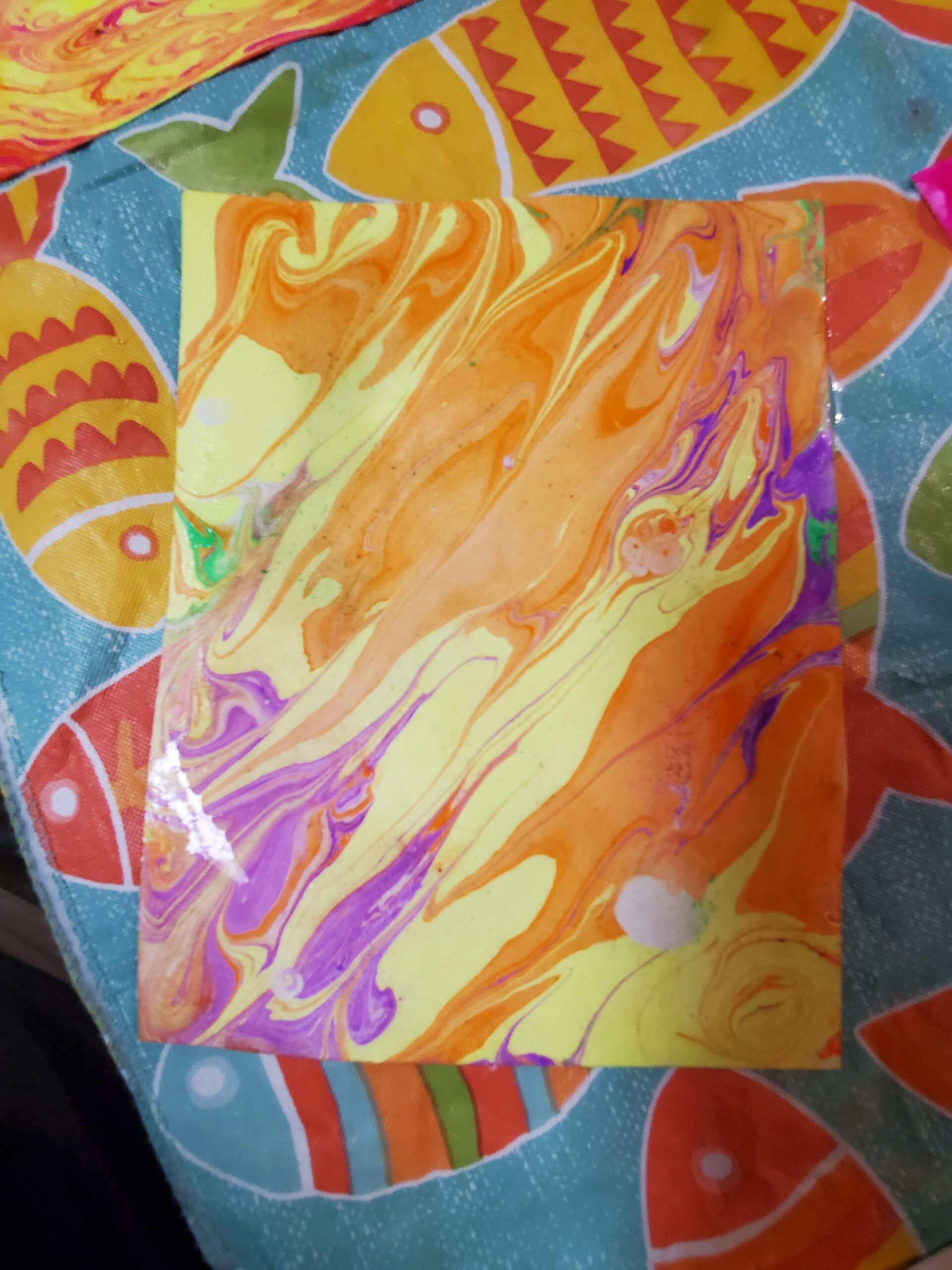 Dan&Darci Marbling Paint Art Kit for Kids - Arts & Crafts Gifts for Girls & Boys Ages 6-12 Years Old - Craft Kits Set - Gift Ideas Activities Toys Age 6 7 8 9 10 Year Olds - Marble Painting Sets Customer Review Dan&Darci Marbling Paint Art Kit for Kids - Arts & Crafts Gifts for Girls & Boys Ages 6-12 Years Old - Craft Kits Set - Gift Ideas Activities Toys Age 6 7 8 9 10 Year Olds - Marble Painting Sets - Customer Photo 1