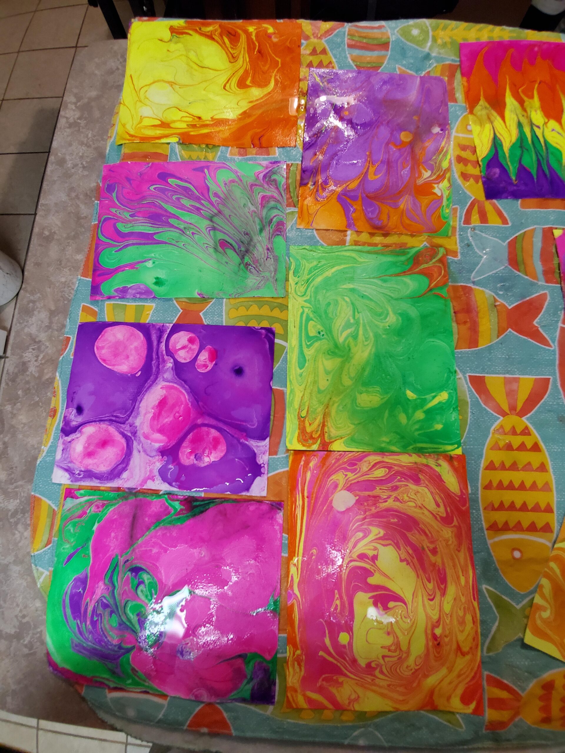 Dan&Darci Marbling Paint Art Kit for Kids - Arts & Crafts Gifts for Girls & Boys Ages 6-12 Years Old - Craft Kits Set - Gift Ideas Activities Toys Age 6 7 8 9 10 Year Olds - Marble Painting Sets Customer Review Dan&Darci Marbling Paint Art Kit for Kids - Arts & Crafts Gifts for Girls & Boys Ages 6-12 Years Old - Craft Kits Set - Gift Ideas Activities Toys Age 6 7 8 9 10 Year Olds - Marble Painting Sets - Customer Photo 2