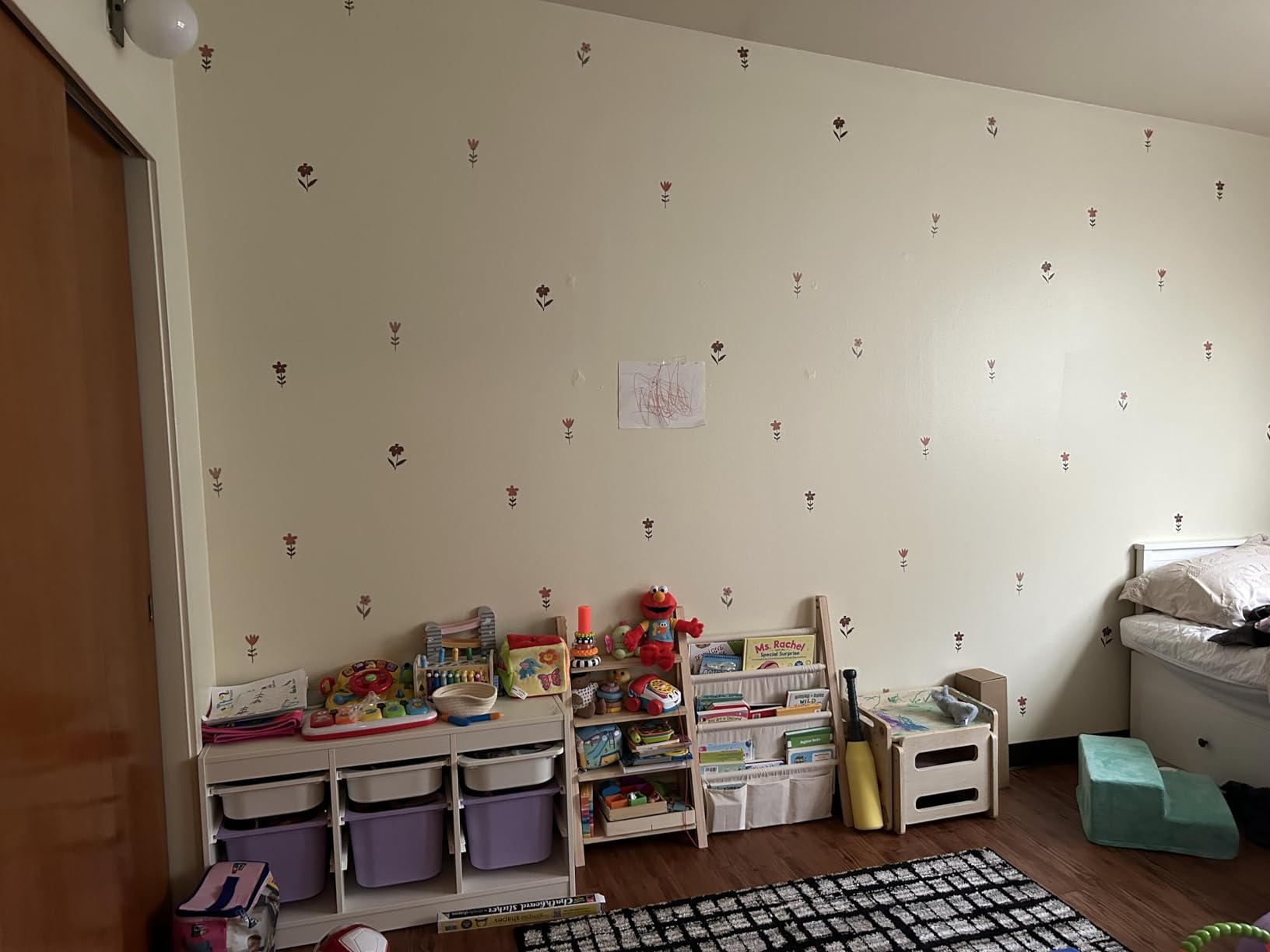 Watercolor Rainbow Wall Decals for Girls Bedroom 36 Pcs, Rainbow Stickers for Wall Mural Vinyl Peel and Stick DIY Decorations (6 Sheets) Customer Review Watercolor Rainbow Wall Decals for Girls Bedroom 36 Pcs, Rainbow Stickers for Wall Mural Vinyl Peel and Stick DIY Decorations (6 Sheets) - Customer Photo 2