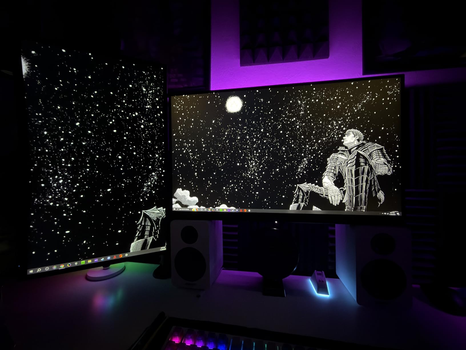 Govee Smart LED Light Bars, Work with Alexa and Google Assistant, RGBICWW WiFi TV Backlights with Scene and Music Modes for Gaming, Pictures, PC, Room Decoration Customer Review Govee Smart LED Light Bars, Work with Alexa and Google Assistant, RGBICWW WiFi TV Backlights with Scene and Music Modes for Gaming, Pictures, PC, Room Decoration - Customer Photo 1