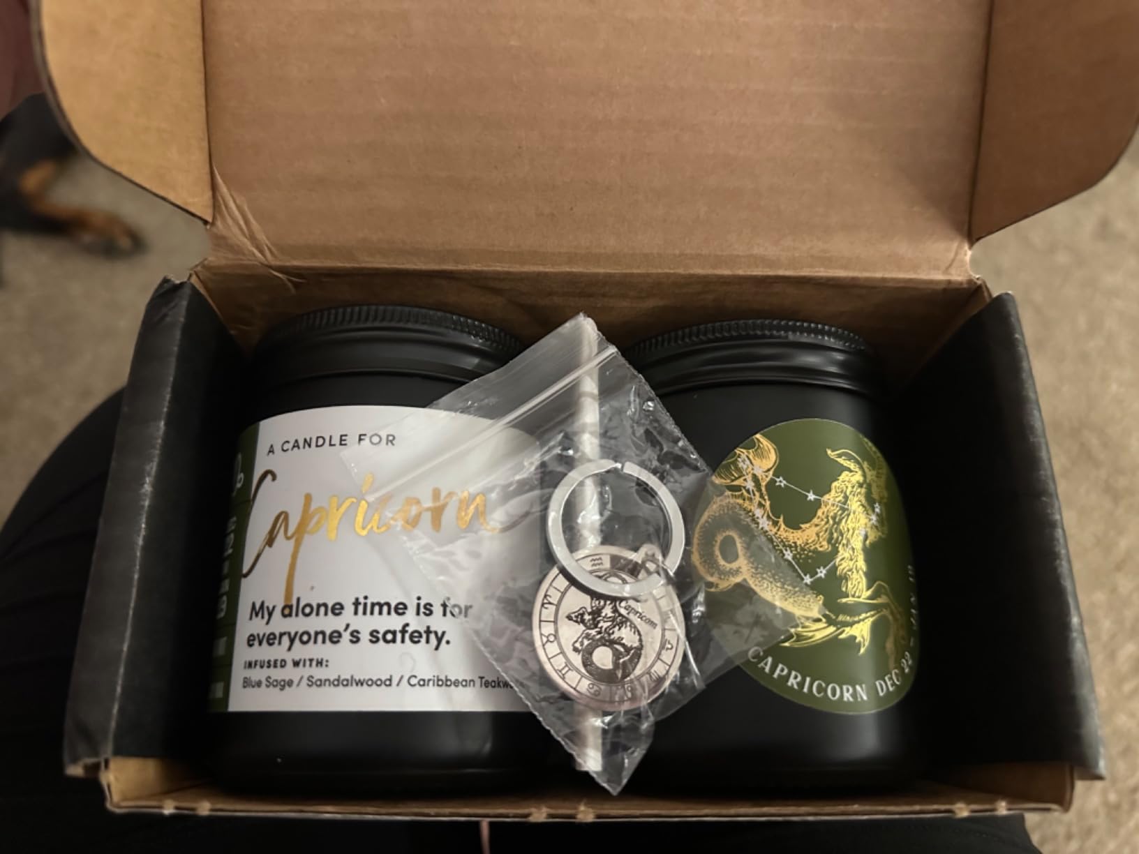 WAX & WIT Scorpio Gifts Women, Scorpio Candle Gifts for Women, Astrology Gift, October November Birthday Gift for Woman, Zodiac Candles - 9oz Customer Review WAX & WIT Scorpio Gifts Women, Scorpio Candle Gifts for Women, Astrology Gift, October November Birthday Gift for Woman, Zodiac Candles - 9oz - Customer Photo 1