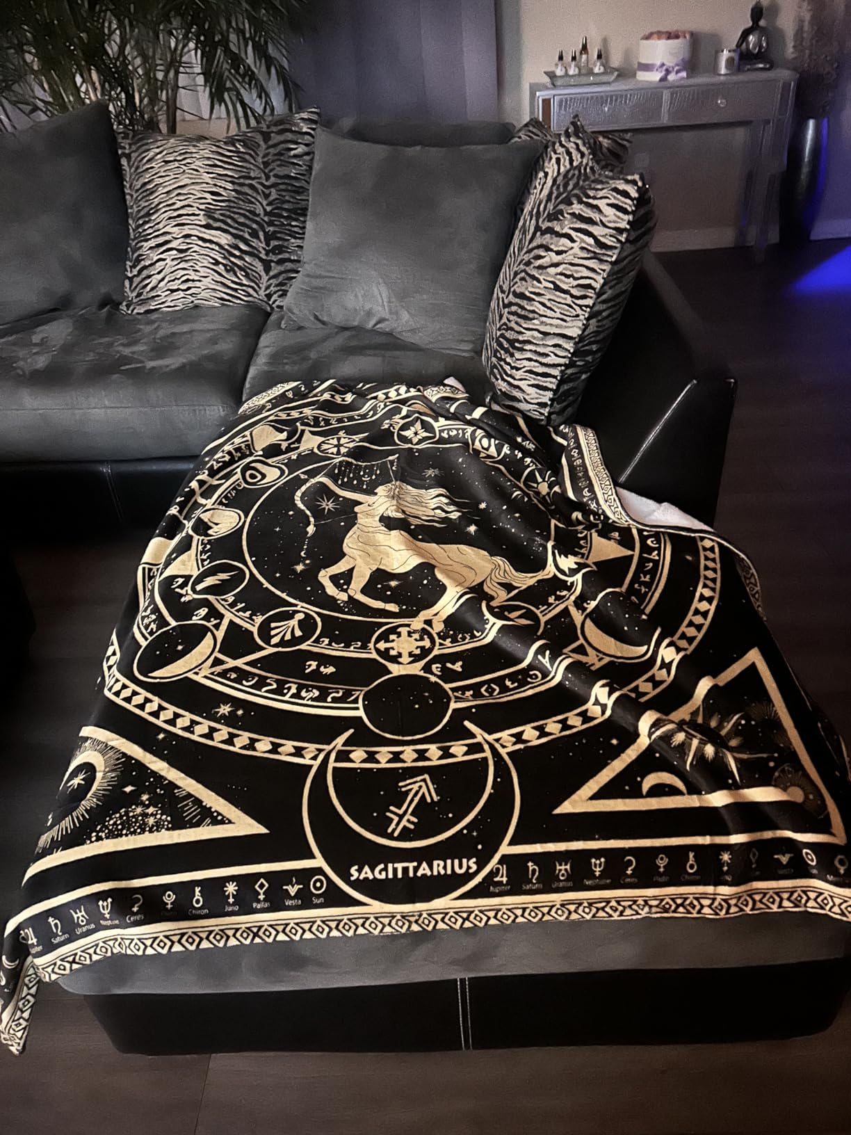 Leo Zodiac Blanket, Leo Zodiac Gifts for Women Moon Constellation Throw Blanket Astrology Decor Soft Blanket 60 Leo Zodiac Blanket, Leo Zodiac Gifts for Women Moon Constellation Throw Blanket Astrology Decor Soft Blanket 60