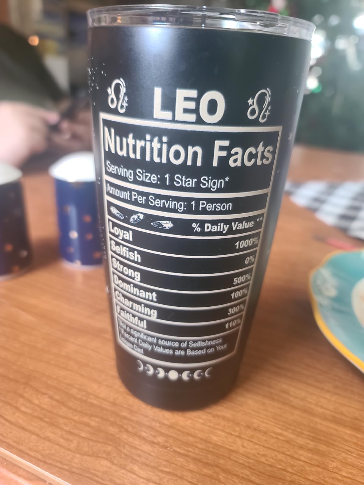 Gemini Gifts for Women - Zodiac Cup Tumbler, 20 OZ Astrology Stainless Steel Insulated Constellation Cup, Witchy Gothic Gifts Customer Review Gemini Gifts for Women - Zodiac Cup Tumbler, 20 OZ Astrology Stainless Steel Insulated Constellation Cup, Witchy Gothic Gifts - Customer Photo 1