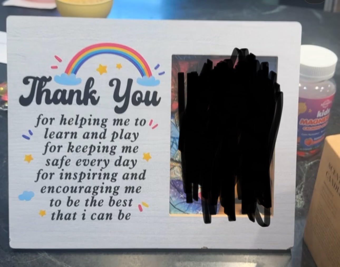 Zauly Coworker Leaving Gift Wooden Picture Frame, We Will Miss You Wood Photo Frame Gifts Idea for Neighbor Moving Colleague Going Away, Tabletop & Wall Mounting, 4x6 Photo Customer Review Zauly Coworker Leaving Gift Wooden Picture Frame, We Will Miss You Wood Photo Frame Gifts Idea for Neighbor Moving Colleague Going Away, Tabletop & Wall Mounting, 4x6 Photo - Customer Photo 1