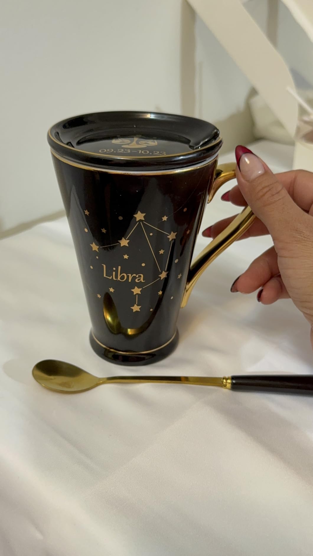 Maustic Scorpio Gifts, Zodiac Sign Astrology Horoscope Constellation Gifts, Birthday Gifts for Women, Men, Best Friend, Sister, Astrology Lover, Scorpio Mug, 12 Oz Customer Review Maustic Scorpio Gifts, Zodiac Sign Astrology Horoscope Constellation Gifts, Birthday Gifts for Women, Men, Best Friend, Sister, Astrology Lover, Scorpio Mug, 12 Oz - Customer Photo 1