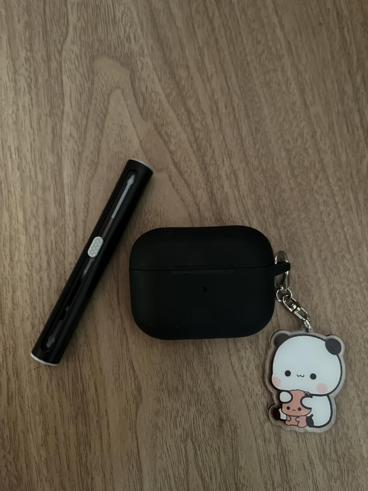Ljusmicker for AirPods Pro Case Cover with Cleaner Kit,Soft Silicone Protective Cover for Apple AirPod Pro 2nd/1st Generation Case for Women Men,AirPods Pro 2/Pro Case Accessories with Keychain-Black Customer Review Ljusmicker for AirPods Pro Case Cover with Cleaner Kit,Soft Silicone Protective Cover for Apple AirPod Pro 2nd/1st Generation Case for Women Men,AirPods Pro 2/Pro Case Accessories with Keychain-Black - Customer Photo 1