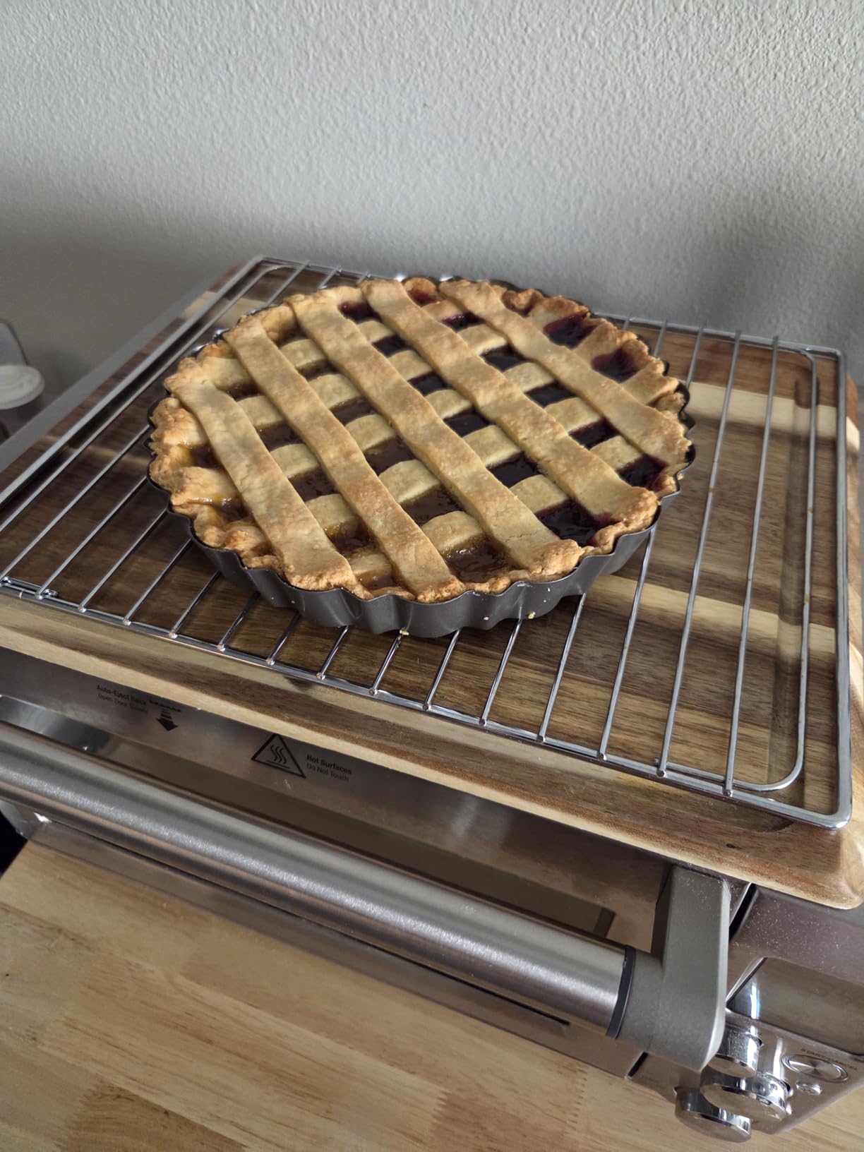 Patz&Patz Fluted Tart Pan with Removable Bottom - 9 in. Nonstick Carbon Steel pie pan With Crust Shaper Ring - for Pies, Tarts, and Quiche Baking Dish Customer Review Patz&Patz Fluted Tart Pan with Removable Bottom - 9 in. Nonstick Carbon Steel pie pan With Crust Shaper Ring - for Pies, Tarts, and Quiche Baking Dish - Customer Photo 2