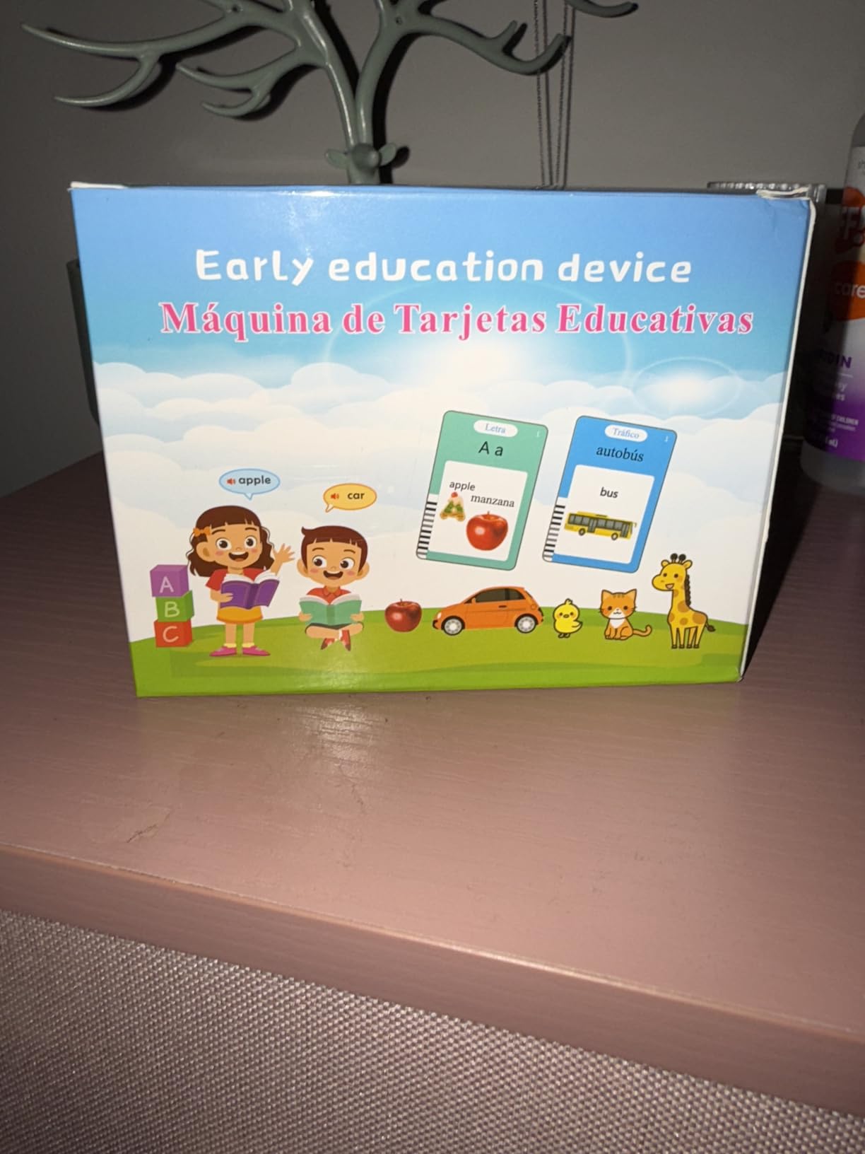 Talking Flash Cards for Toddlers 1 2 3 4 Year Olds, Montessori Language Learning with 224 Words, Pocket Speech Therapy and Autism Playthings, Children's Sensory Educational Device Customer Review Talking Flash Cards for Toddlers 1 2 3 4 Year Olds, Montessori Language Learning with 224 Words, Pocket Speech Therapy and Autism Playthings, Children's Sensory Educational Device - Customer Photo 1