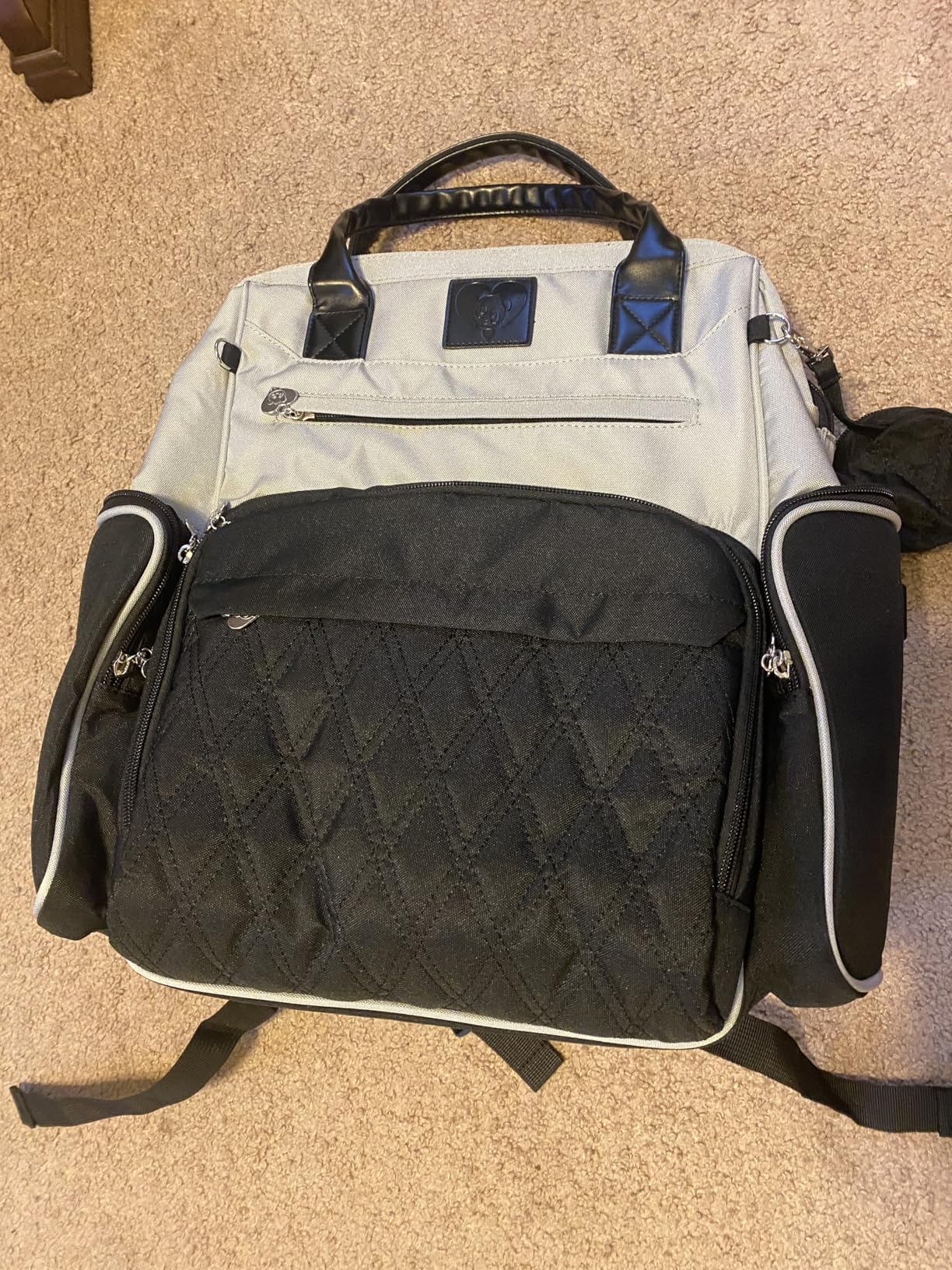 Award-Winning Eco-Friendly Smart Diaper Bag with Changing Station – 2025 Evergreen Winner, Premium All-in-One Backpack, Baby Essentials, Best Baby Shower & Christmas Gifts for Parents Customer Review Award-Winning Eco-Friendly Smart Diaper Bag with Changing Station – 2025 Evergreen Winner, Premium All-in-One Backpack, Baby Essentials, Best Baby Shower & Christmas Gifts for Parents - Customer Photo 1