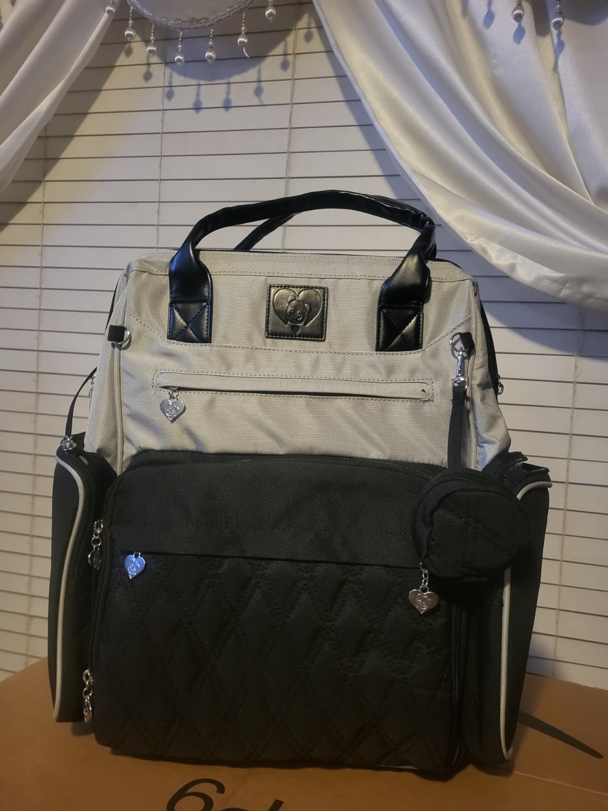 Award-Winning Eco-Friendly Smart Diaper Bag with Changing Station – 2025 Evergreen Winner, Premium All-in-One Backpack, Baby Essentials, Best Baby Shower & Christmas Gifts for Parents Customer Review Award-Winning Eco-Friendly Smart Diaper Bag with Changing Station – 2025 Evergreen Winner, Premium All-in-One Backpack, Baby Essentials, Best Baby Shower & Christmas Gifts for Parents - Customer Photo 2