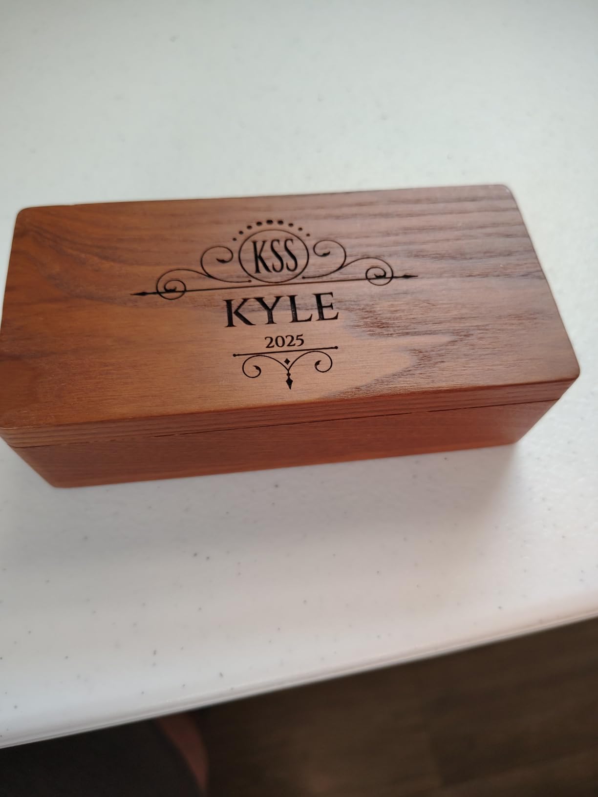 Custom Pocket Knife Gifts for Men, Hunting Knife for Him, Personalized Christmas Gift for Dad, Boyfriend, Engraved Best Man Gift, Wood Customized Gifts Customer Review Custom Pocket Knife Gifts for Men, Hunting Knife for Him, Personalized Christmas Gift for Dad, Boyfriend, Engraved Best Man Gift, Wood Customized Gifts - Customer Photo 1