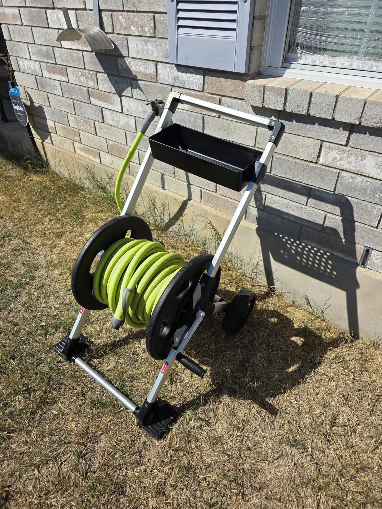 Flexzilla Garden Hose 5/8 in. x 100 ft., Lightweight All-Weather Water Hose, Durable and Flexible, Leak-Free Connections Customer Review Flexzilla Garden Hose 5/8 in. x 100 ft., Lightweight All-Weather Water Hose, Durable and Flexible, Leak-Free Connections - Customer Photo 2