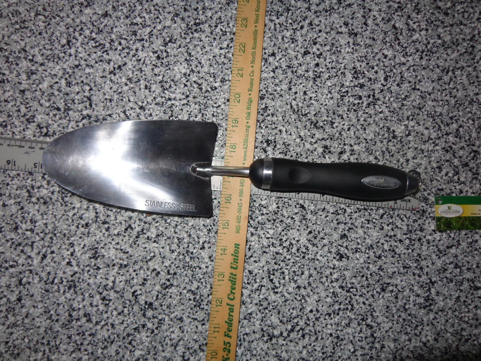 Edward Tools Bend-Proof Garden Trowel - Heavy Duty Polished Stainless Steel - Rust Resistant Oversized Garden Hand Shovel for Quicker Work - Digs Through Rocky/Heavy soils - Comfort Grip (1) Customer Review Edward Tools Bend-Proof Garden Trowel - Heavy Duty Polished Stainless Steel - Rust Resistant Oversized Garden Hand Shovel for Quicker Work - Digs Through Rocky/Heavy soils - Comfort Grip (1) - Customer Photo 1