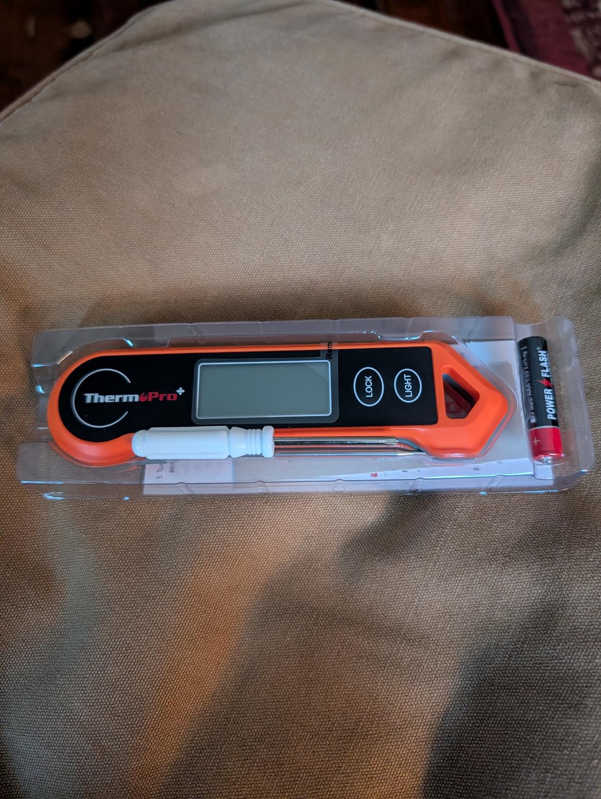 ThermoPro TP19H Digital Meat Thermometer for Cooking with Ambidextrous Backlit and Motion Sensing Kitchen Cooking Food Thermometer for BBQ Grill Smoker Oil Fry Candy Instant Read Thermometer Customer Review ThermoPro TP19H Digital Meat Thermometer for Cooking with Ambidextrous Backlit and Motion Sensing Kitchen Cooking Food Thermometer for BBQ Grill Smoker Oil Fry Candy Instant Read Thermometer - Customer Photo 1