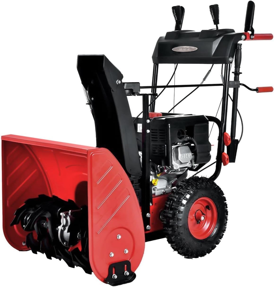 PowerSmart 24-Inch 2-Stage Self-Propelled Gas Snow Blower 212cc Engine with Electric Start, LED Light Customer Review PowerSmart 24-Inch 2-Stage Self-Propelled Gas Snow Blower 212cc Engine with Electric Start, LED Light - Customer Photo 1