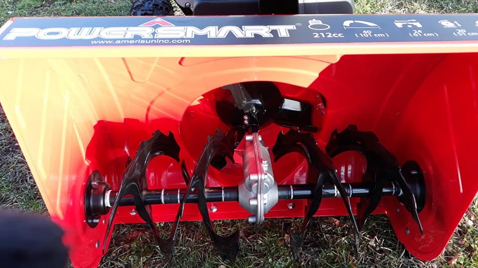 PowerSmart 24-Inch 2-Stage Self-Propelled Gas Snow Blower 212cc Engine with Electric Start, LED Light Customer Review PowerSmart 24-Inch 2-Stage Self-Propelled Gas Snow Blower 212cc Engine with Electric Start, LED Light - Customer Photo 3