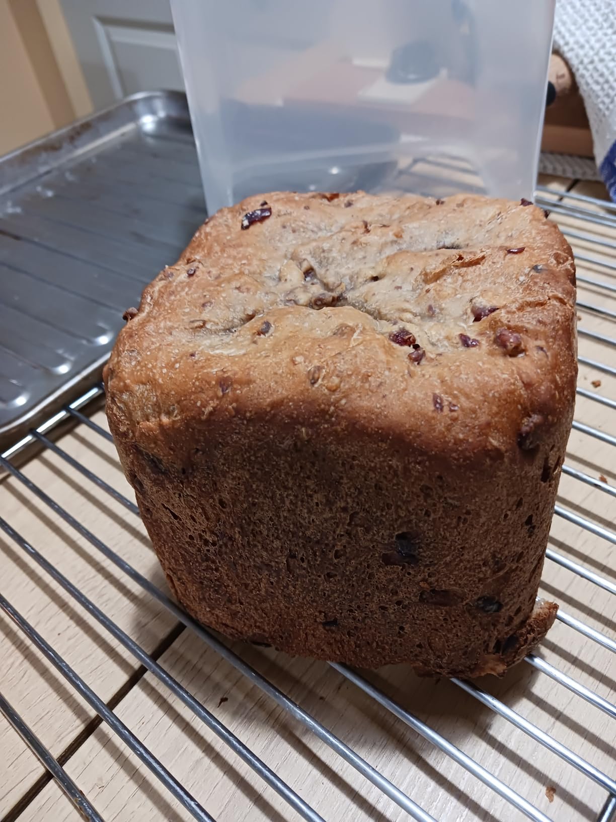 KITCHENARM 29-in-1 SMART Bread Machine with Gluten Free Setting 2LB 1.5LB 1LB Bread Maker Machine with Homemade Cycle - Stainless Steel Breadmaker with Recipes Whole Wheat Bread Making Machine - Customer Photo 2