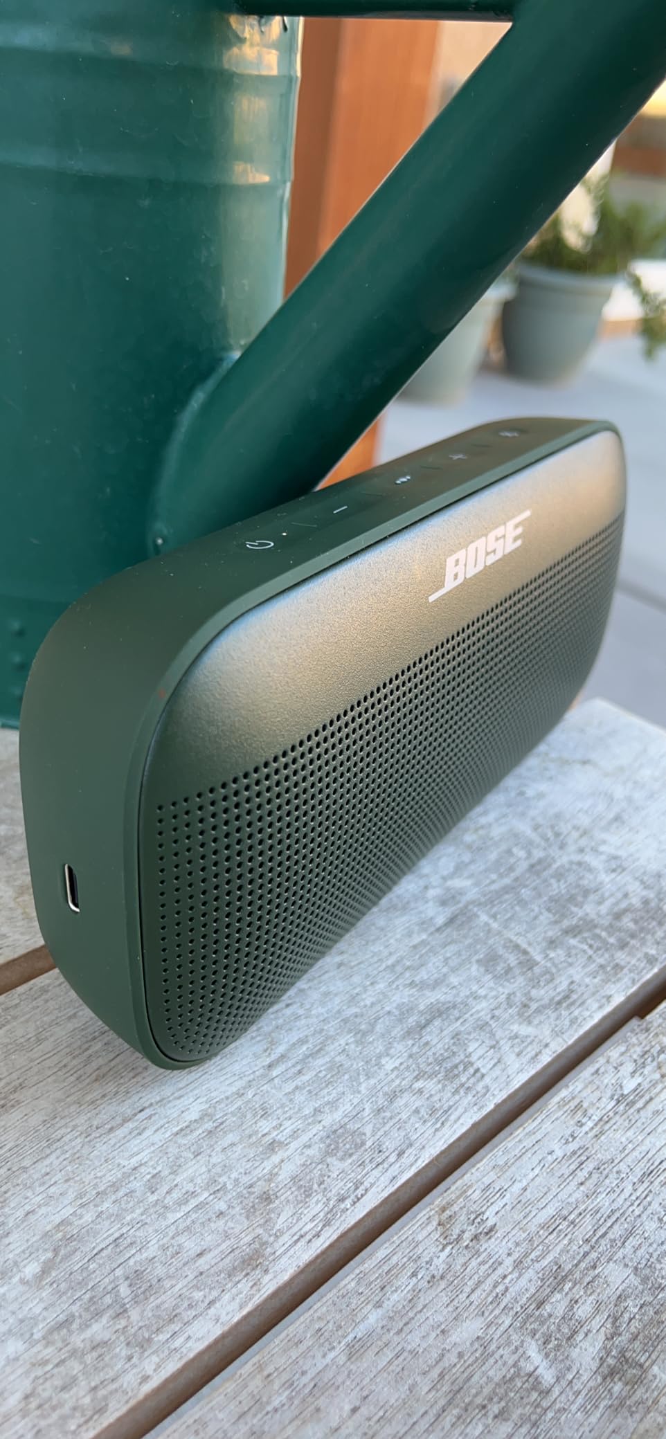Bose SoundLink Flex Bluetooth Speaker, Portable Speaker with Microphone, Wireless Waterproof Speaker for Travel, Outdoor and Pool Use, Black Customer Review Bose SoundLink Flex Bluetooth Speaker, Portable Speaker with Microphone, Wireless Waterproof Speaker for Travel, Outdoor and Pool Use, Black - Customer Photo 1