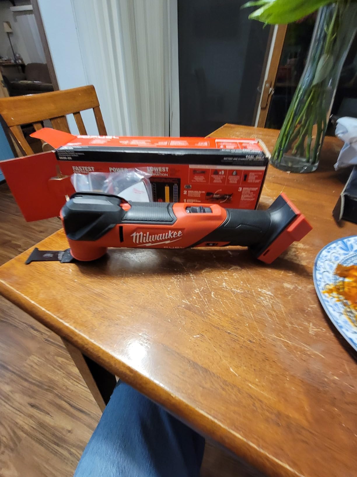 Milwaukee 2836-20 M18 FUEL Brushless Lithium-Ion Cordless Oscillating Multi-Tool (Tool Only) Customer Review Milwaukee 2836-20 M18 FUEL Brushless Lithium-Ion Cordless Oscillating Multi-Tool (Tool Only) - Customer Photo 1