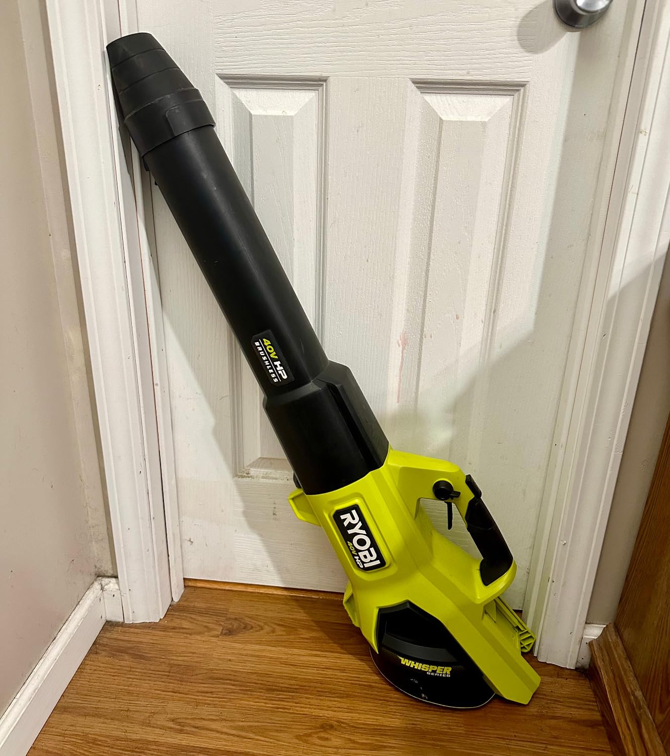 Ryobi 40V Whisper HP Brushless 190 MPH 730 CFM Cordless Battery Jet Fan Leaf Blower (Tool Only- Battery and Charger NOT Included) - Customer Photo 1