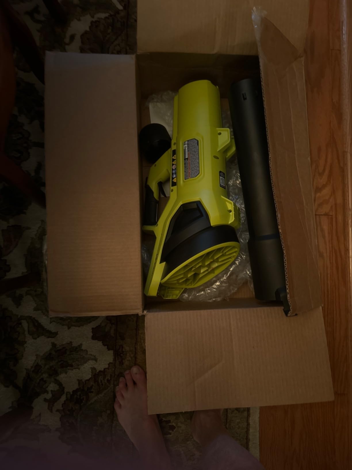 Ryobi 40V Whisper HP Brushless 190 MPH 730 CFM Cordless Battery Jet Fan Leaf Blower (Tool Only- Battery and Charger NOT Included) - Customer Photo 3