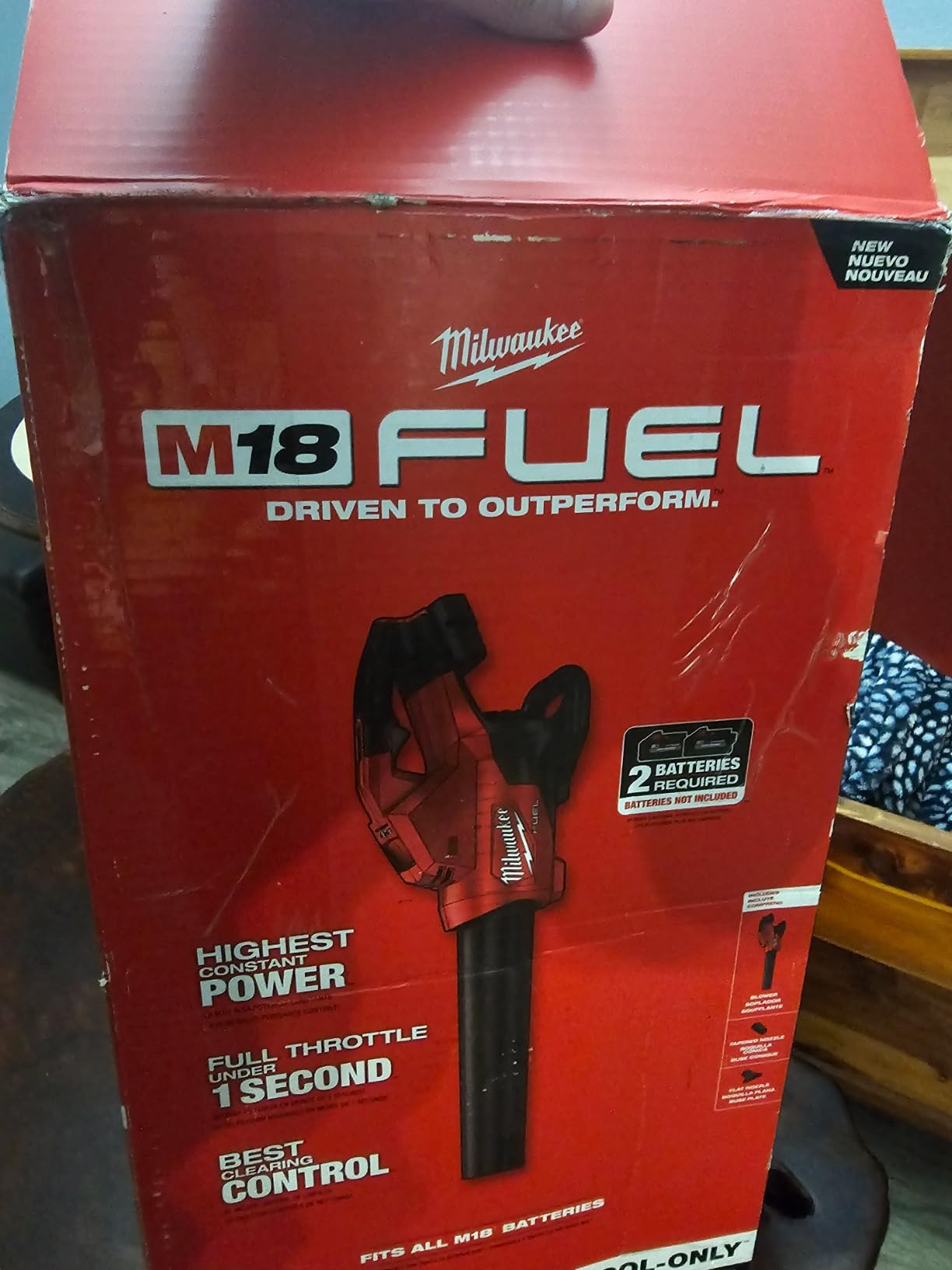 Milwaukee Electric - M18 Fuel. Dual Battery Blower - Customer Photo 2
